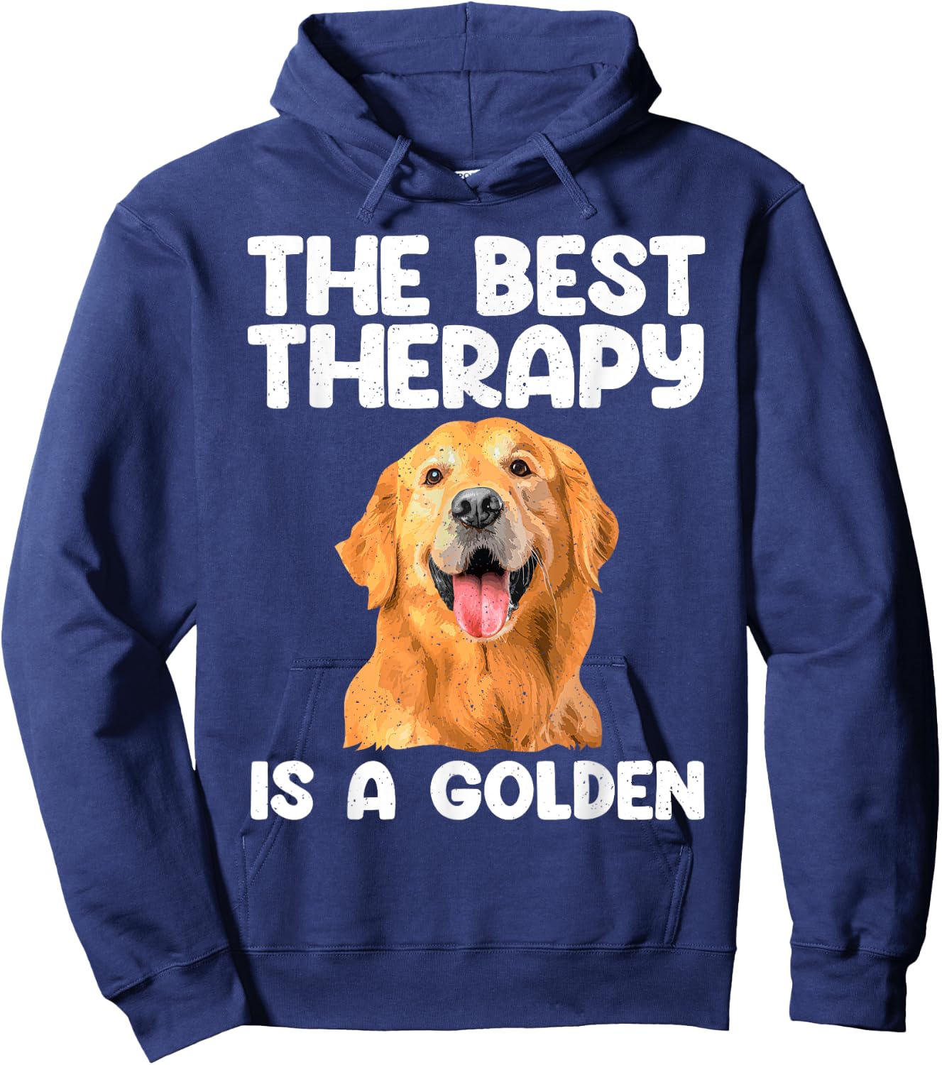 Golden Retriever Design Women Golden Retriever Lover Hoodie - Hoodie | Navy