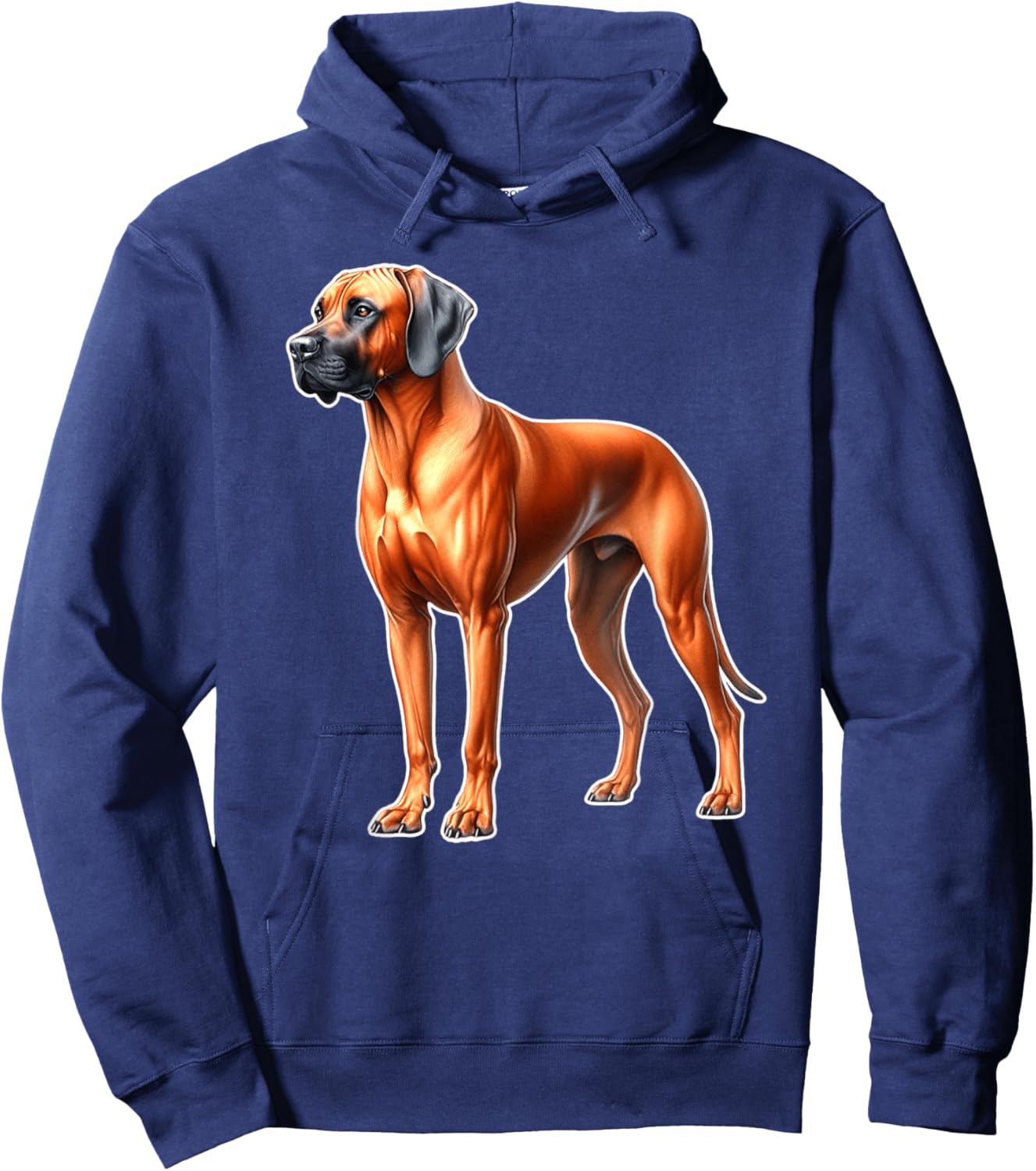 Rhodesian Ridgeback Dog Hoodie - Hoodie | Navy