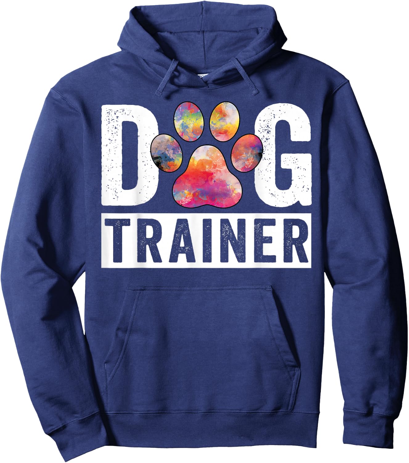 Dog Trainer Funny Dog Training Dog Lover Hoodie - Hoodie | Navy