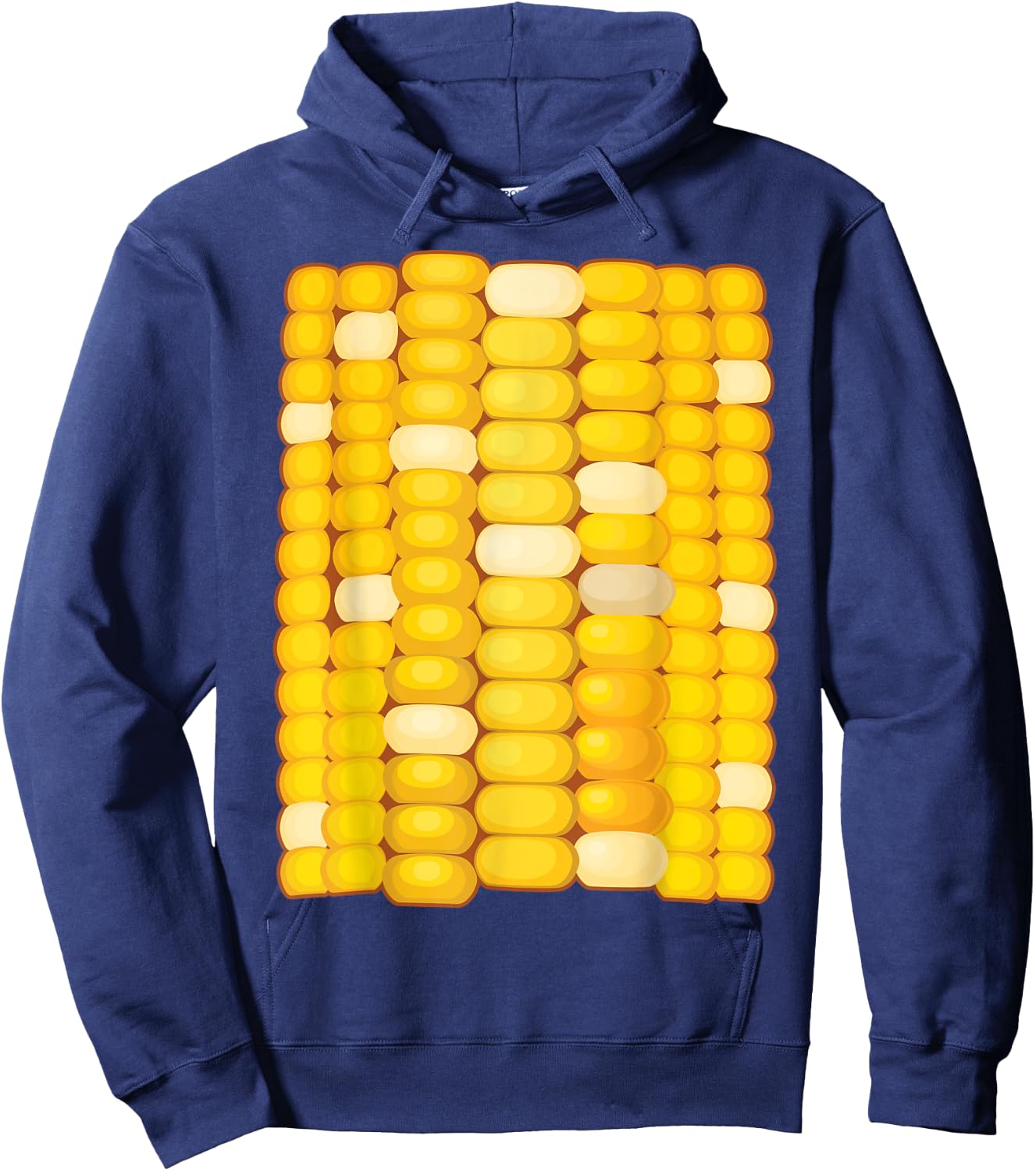Corn Costume Halloween | Cool Food Dress-Up Gift Hoodie - Hoodie | Navy
