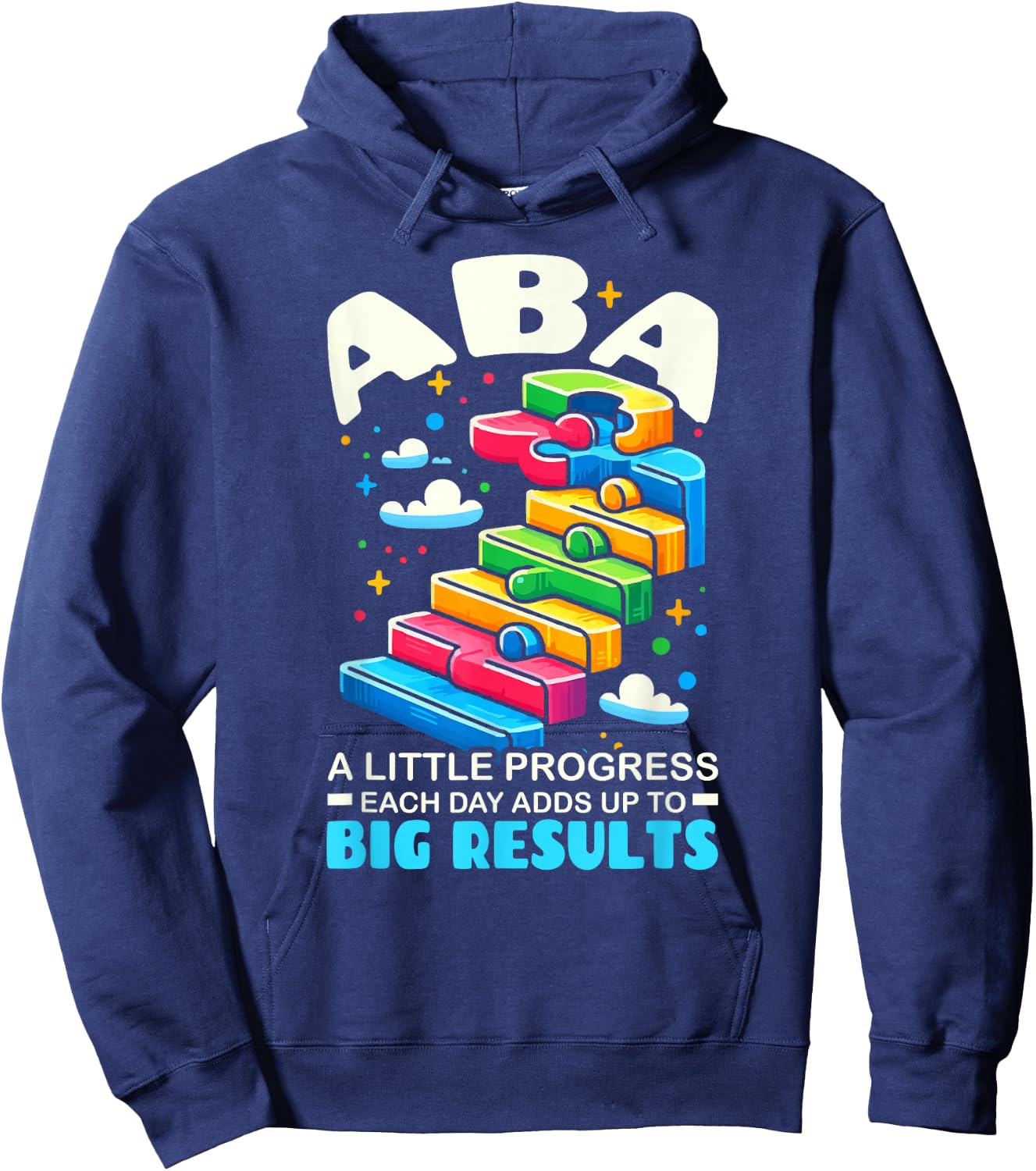 Applied Behavior Analysis Behavior Analyst ABA Therapist Hoodie - Hoodie | Navy