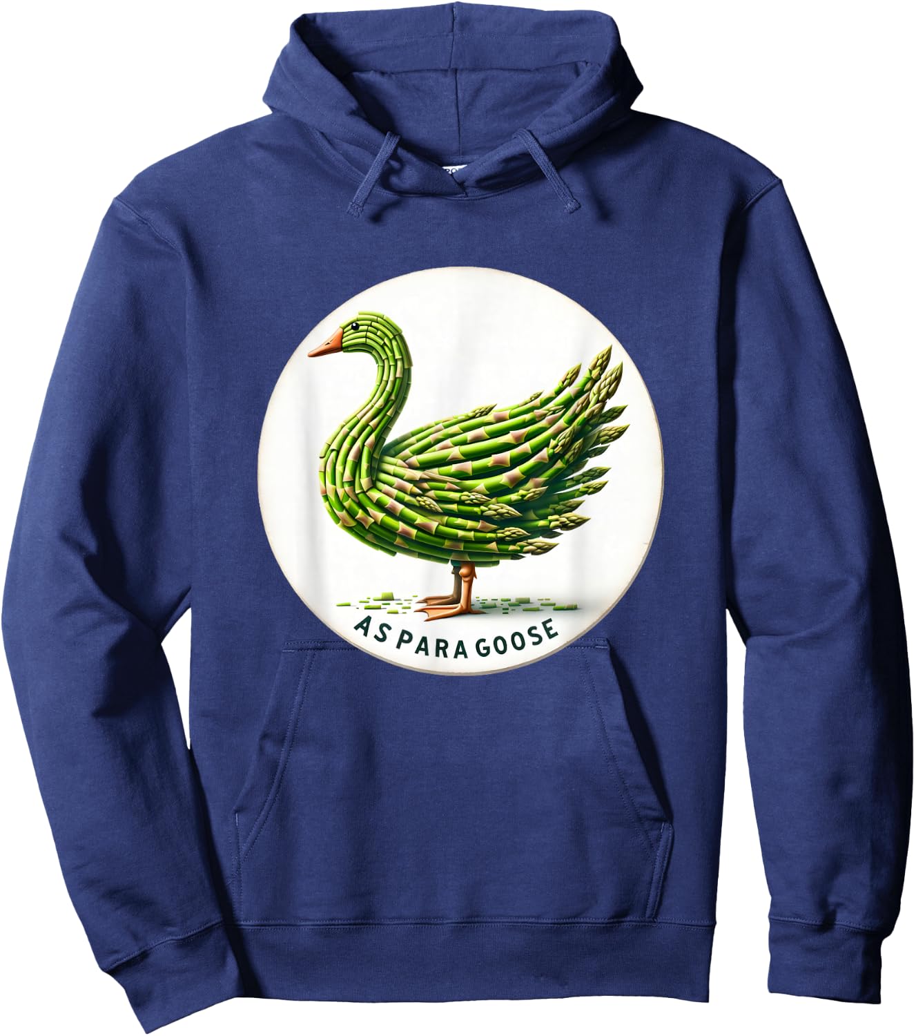 Asparagus Veggie Pun Dedign For Foodies And Garden Lovers Hoodie - Hoodie | Navy