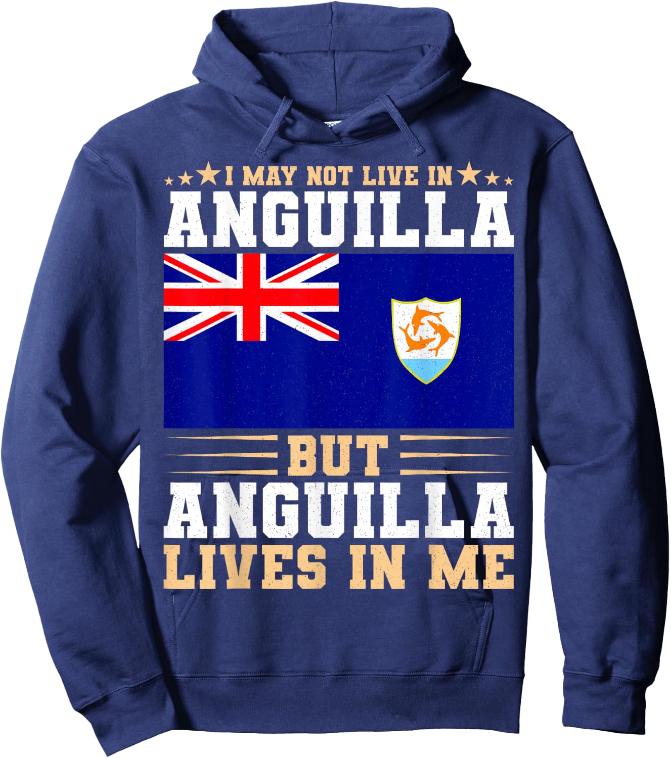 Anguilla Hoodie - Hoodie | Navy