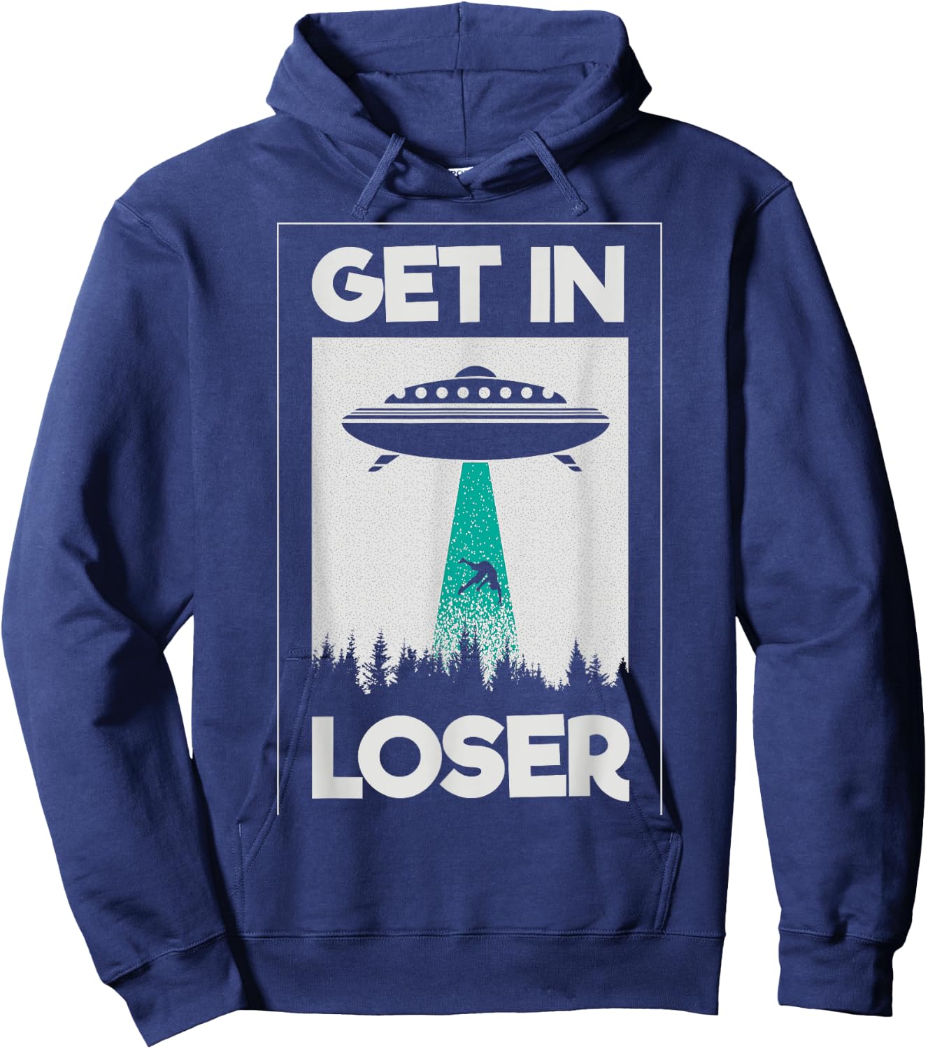 Alien For Extraterrestrial Life Enthusiasts Hoodie - Hoodie | Navy