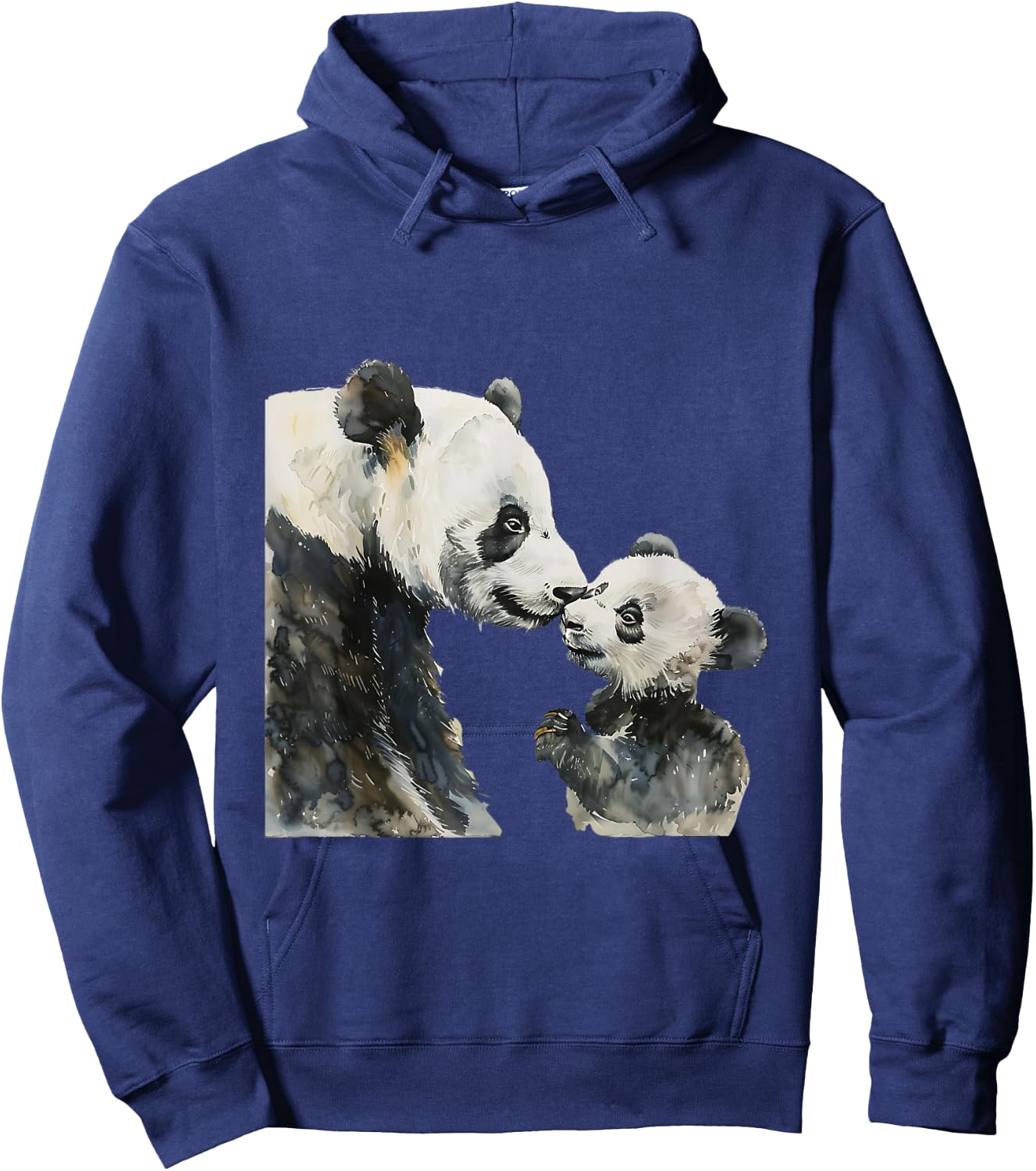 Mama Panda New Mom Mommy For Mothers Day Hoodie - Hoodie | Navy