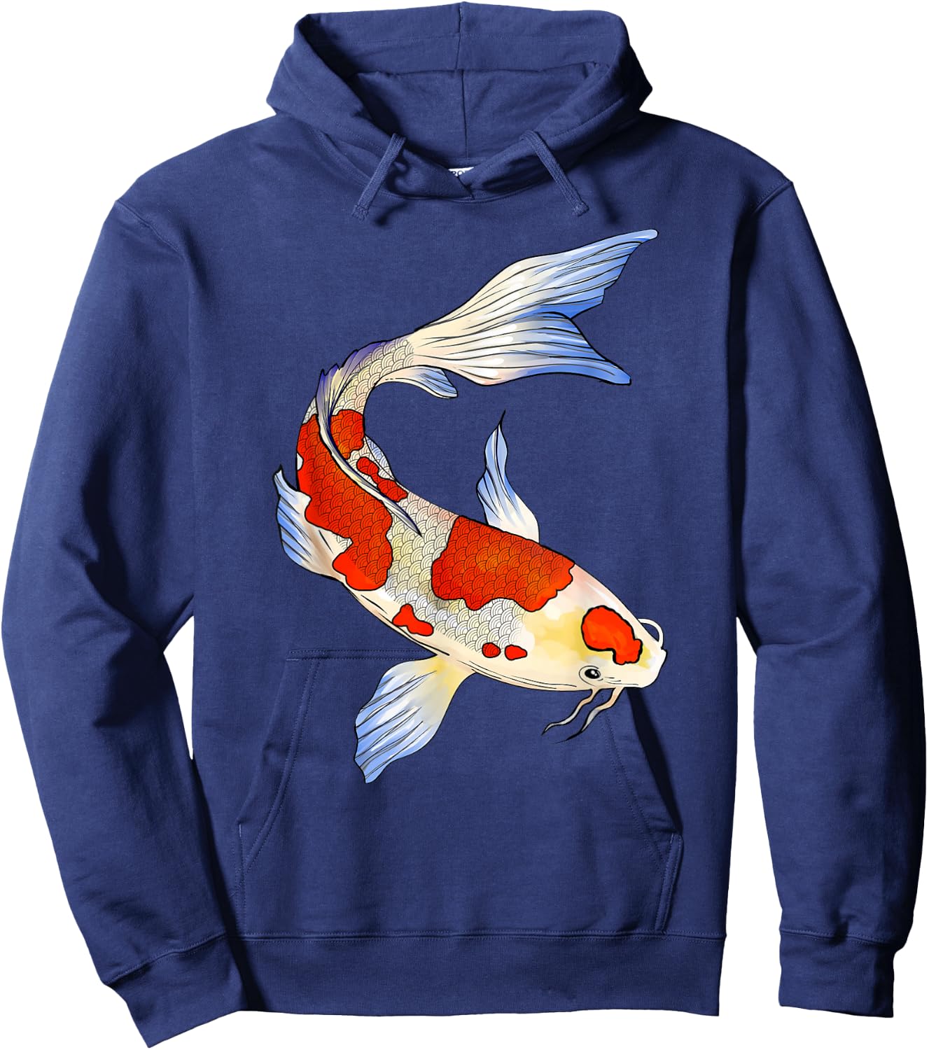 Koi Fish Funny Japanese Chinese Carp Breeder Men Women Gifts Hoodie - Hoodie | Navy