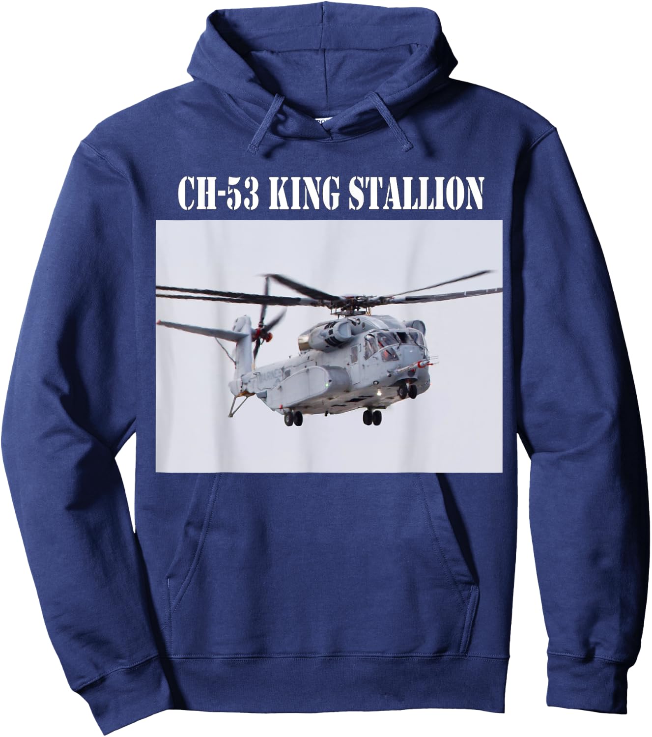 The CH-53 Sea Stallion Hoodie - Hoodie | Navy