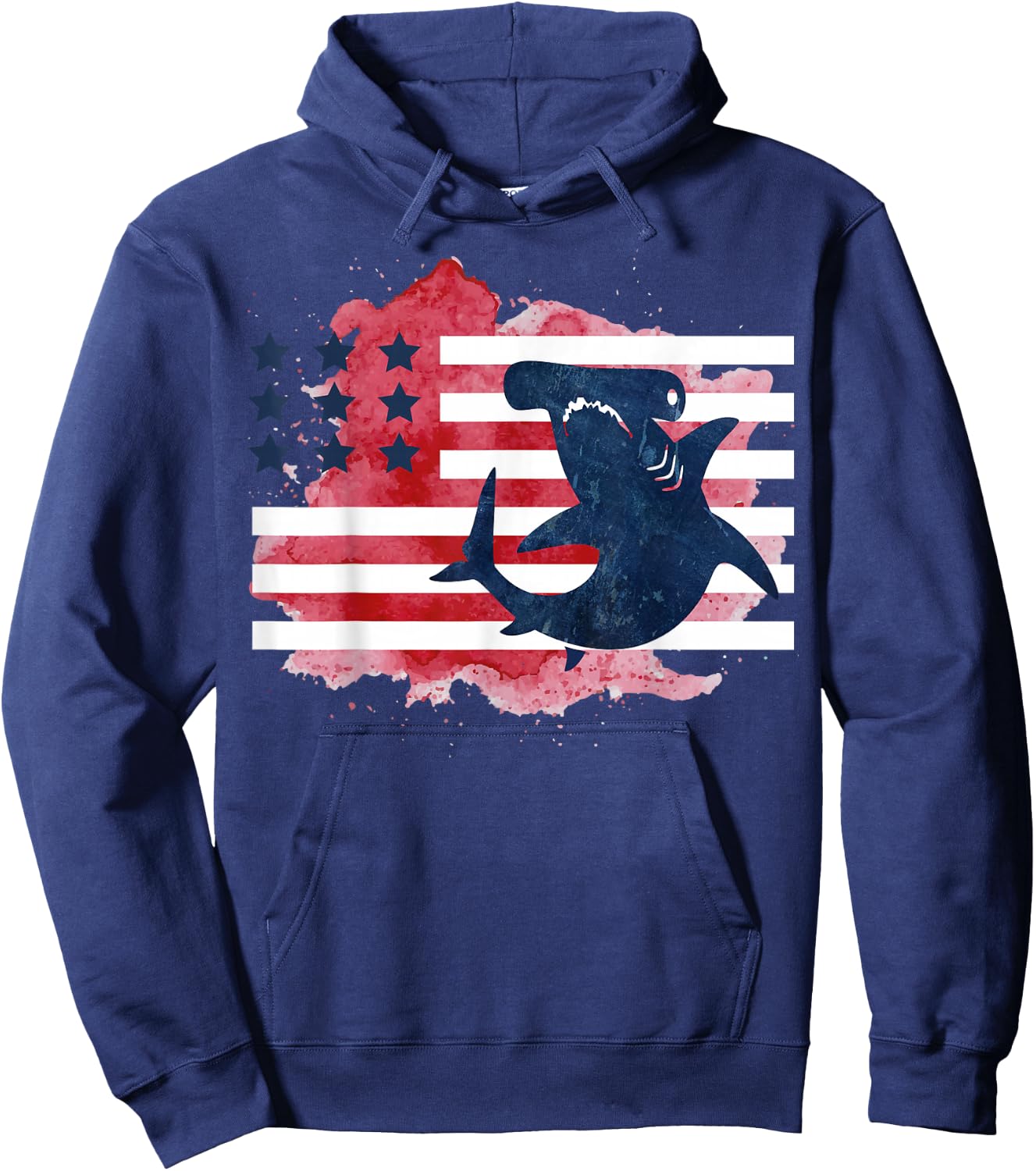 Hammerhead Shark Shirt Underwater Ocean Hammerhead Shark Hoodie - Hoodie | Navy