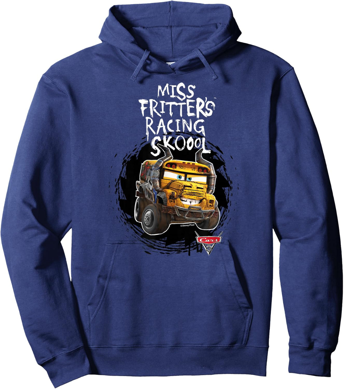 Cars - Miss Fritter's Racing Skoool Hoodie - Hoodie | Navy
