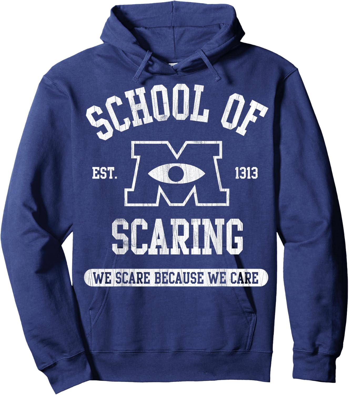 Disney Pixar Monsters University School of Scaring EST. 1313 Hoodie - Hoodie | Navy