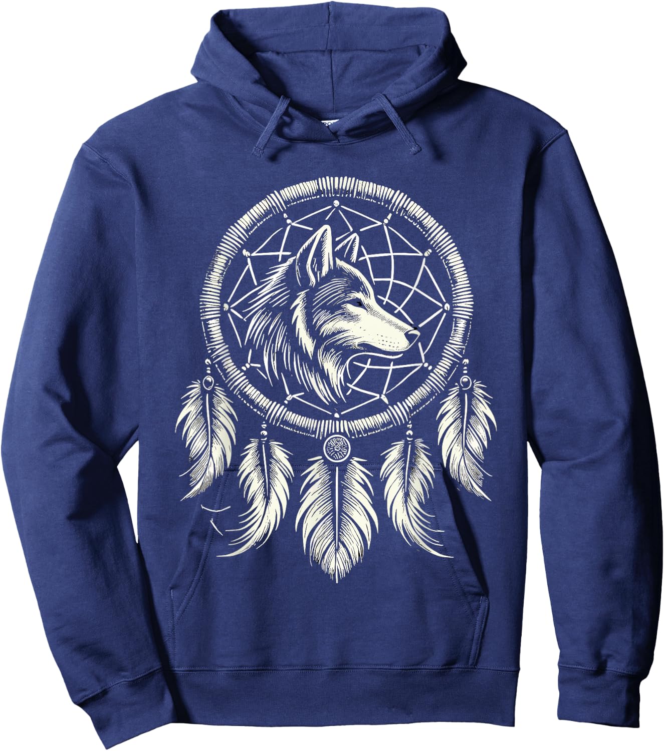 Surreal Dream Catcher Bohemian Spiritual festival fashion Hoodie - Hoodie | Navy