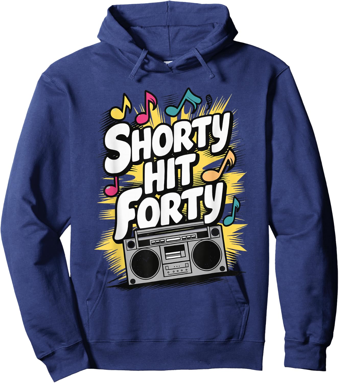 Shorty Hit Forty Hoodie - Hoodie | Navy
