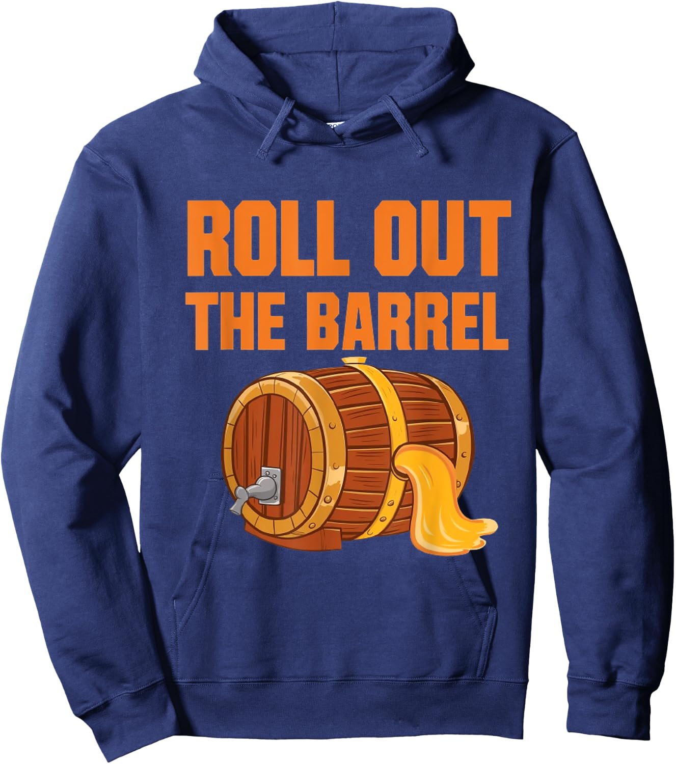 Brewers Roll Out The Barrel Hoodie - Hoodie | Navy