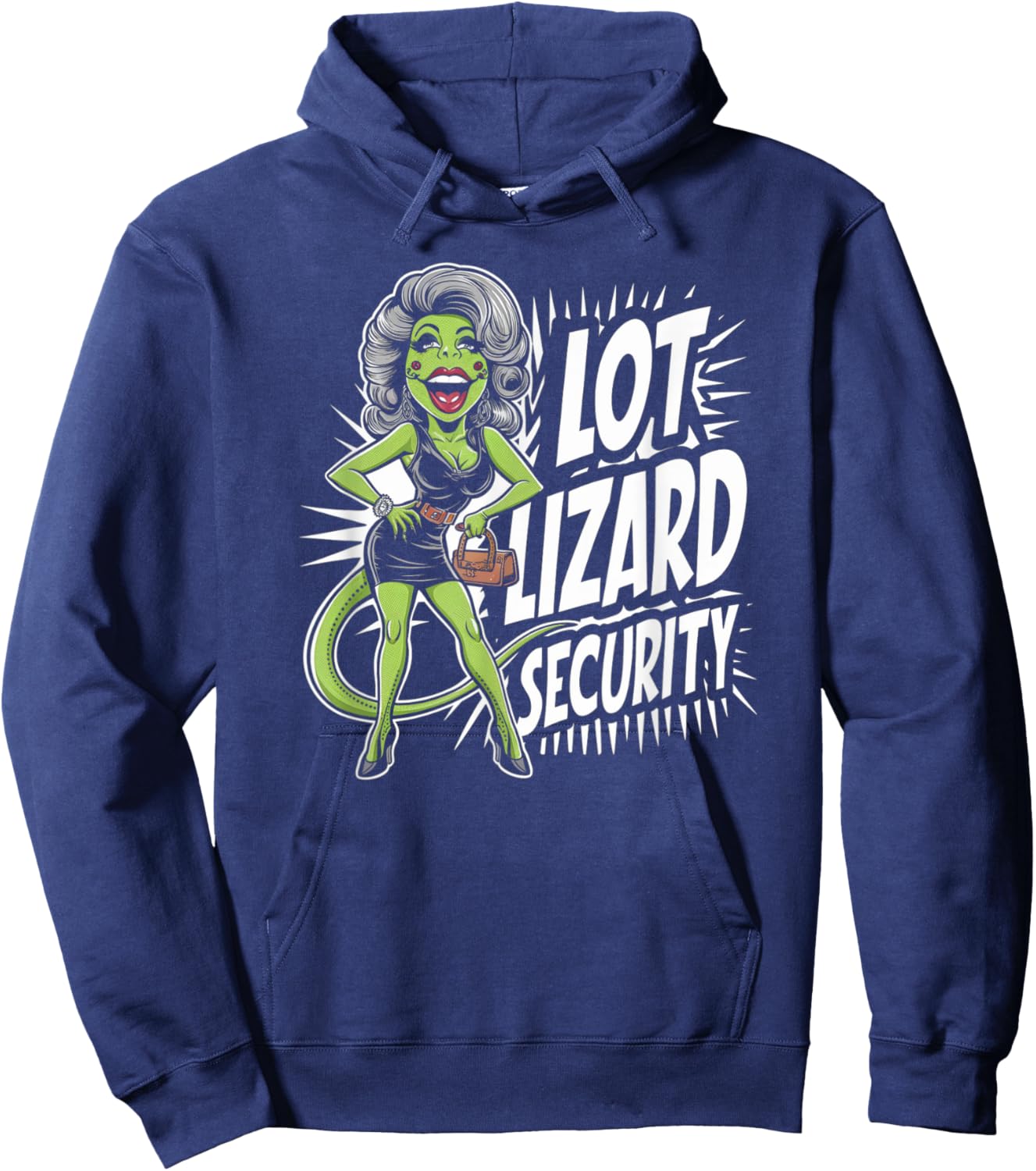 Lot Lizard Security Hoodie - Hoodie | Navy