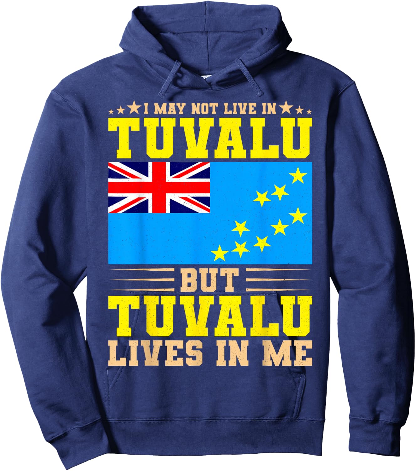 Tuvalu Hoodie - Hoodie | Navy