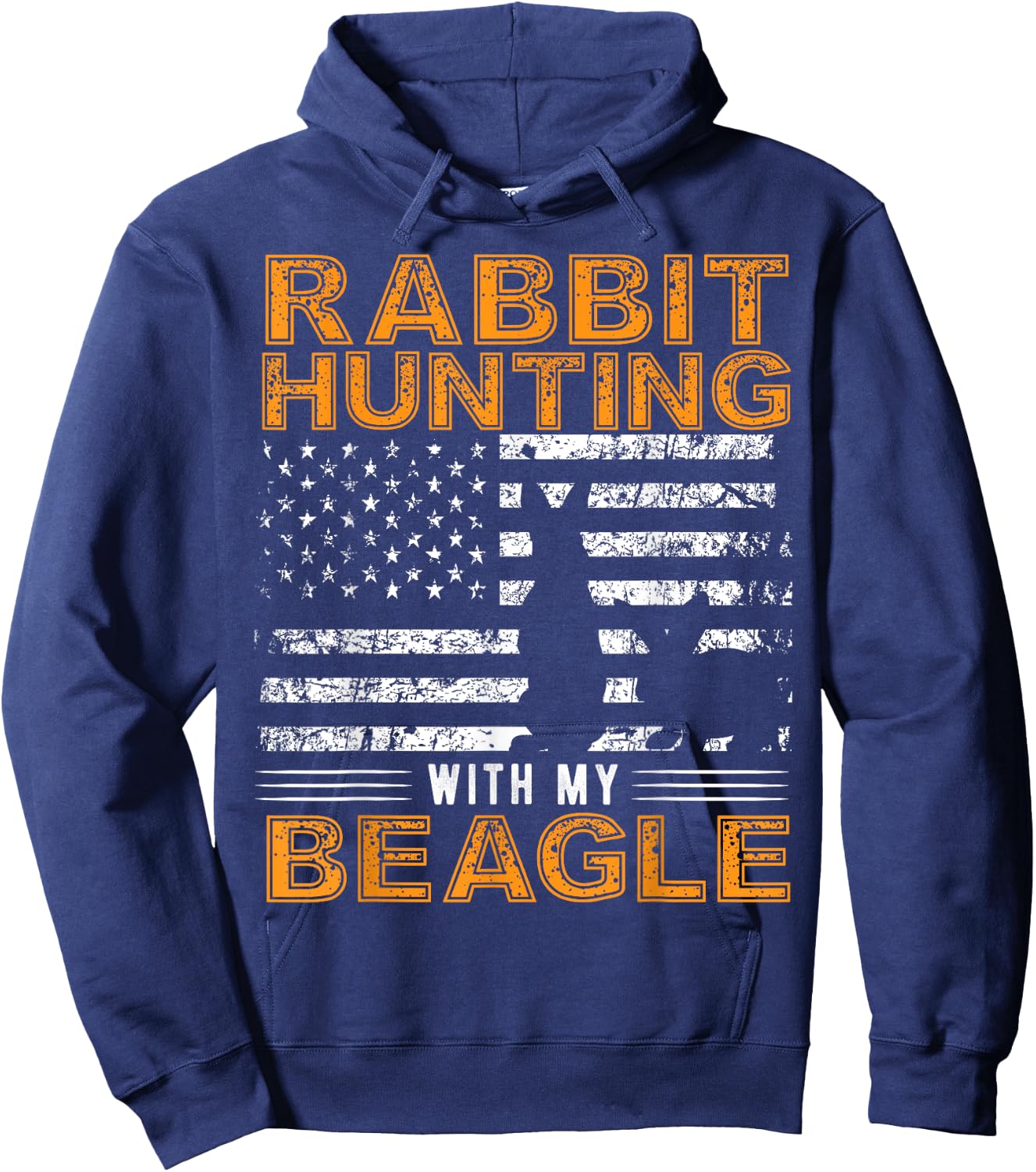 Rabbit Hunting Dog - Beagle Hunter Hunting Dog Beagles Men Women Hoodie - Hoodie | Navy