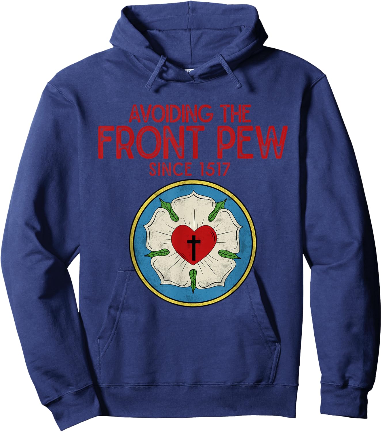 Lutheran Funny Humble 95 Theses Martin Luther Reformation Hoodie - Hoodie | Navy