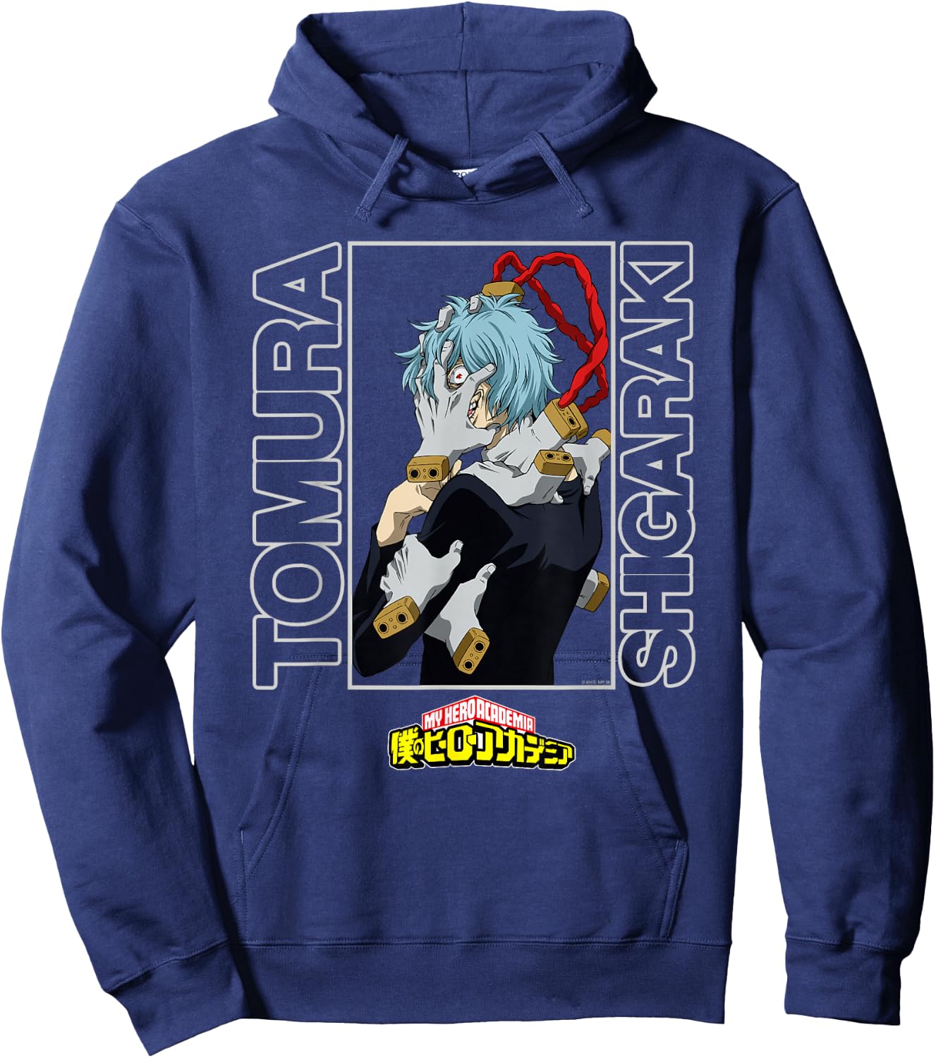 My Hero Academia Tomura Shigaraki Anime Hoodie - Hoodie | Navy