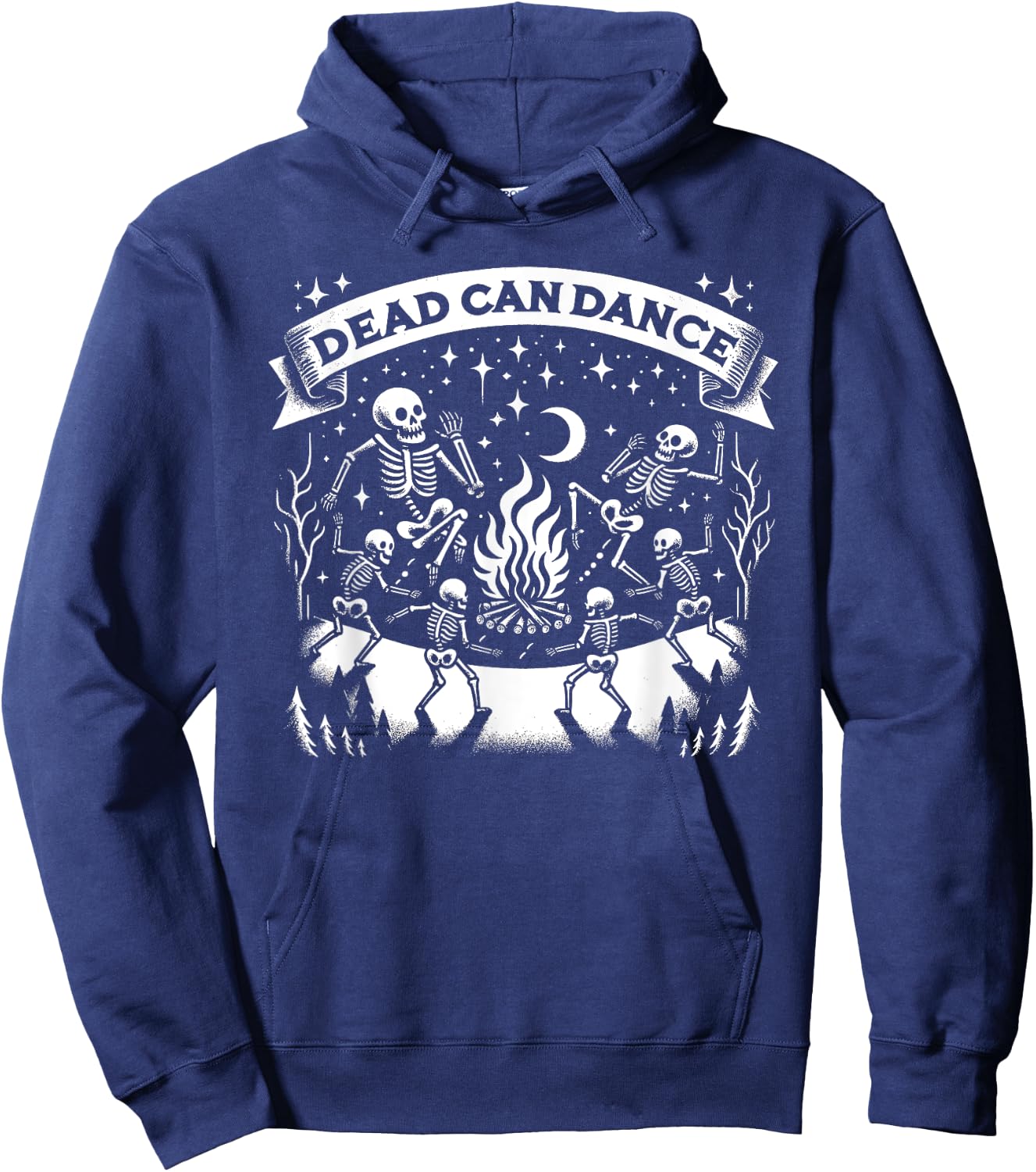 Dark Humor Sayings Dead Can Dance Gothic Enthusiasts Hoodie - Hoodie | Navy