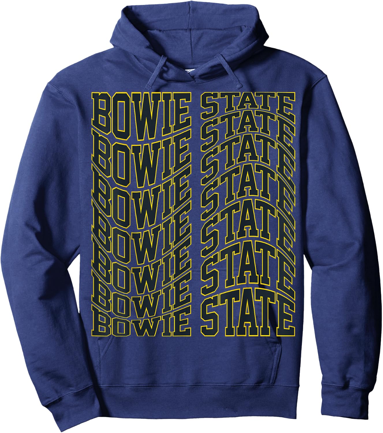 Vintage Bowie Retro State Vintage Study Era Hoodie - Hoodie | Navy