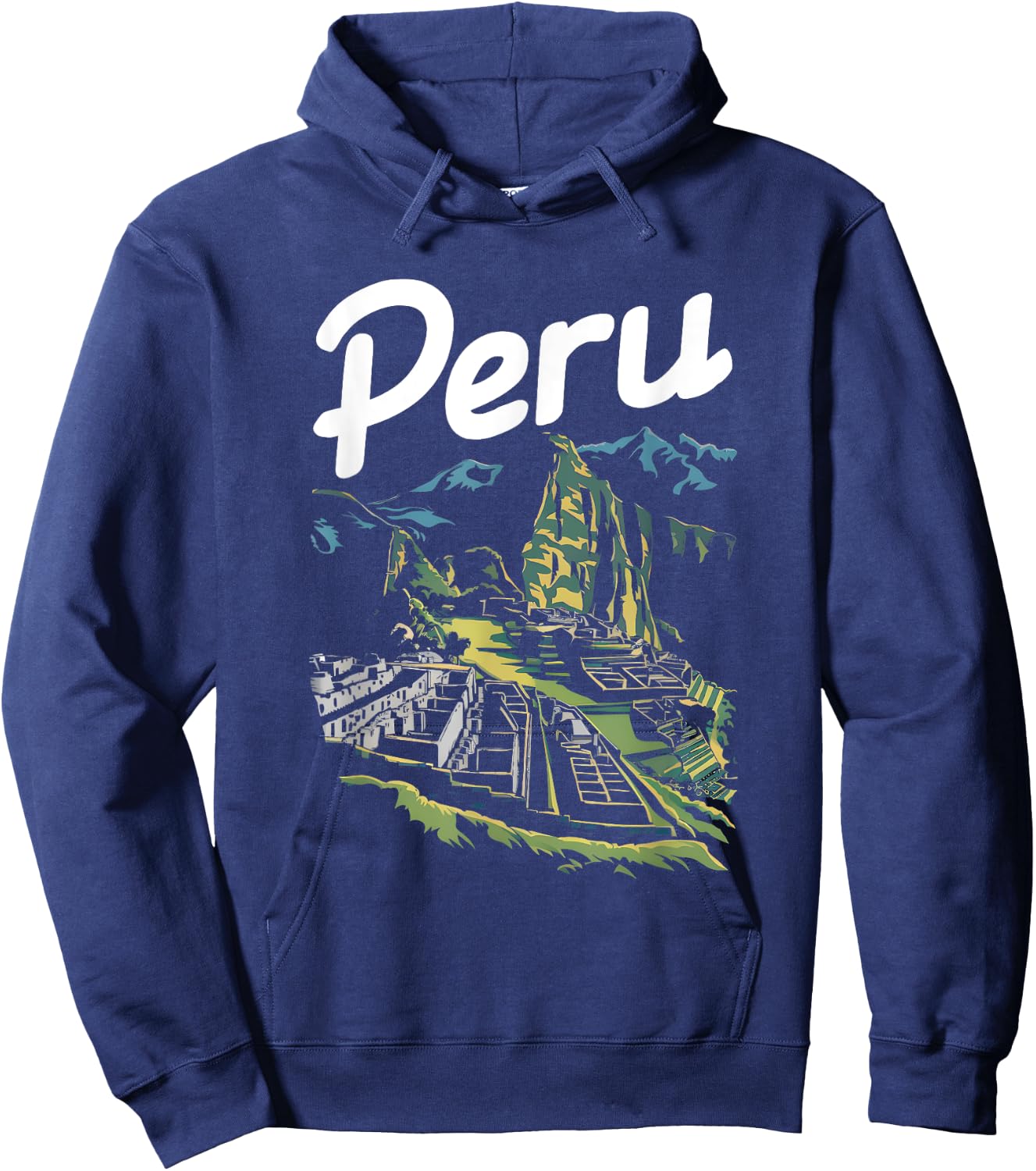 Peru Lover - Typical Peruvian Vacation Souvenir Hoodie - Hoodie | Navy