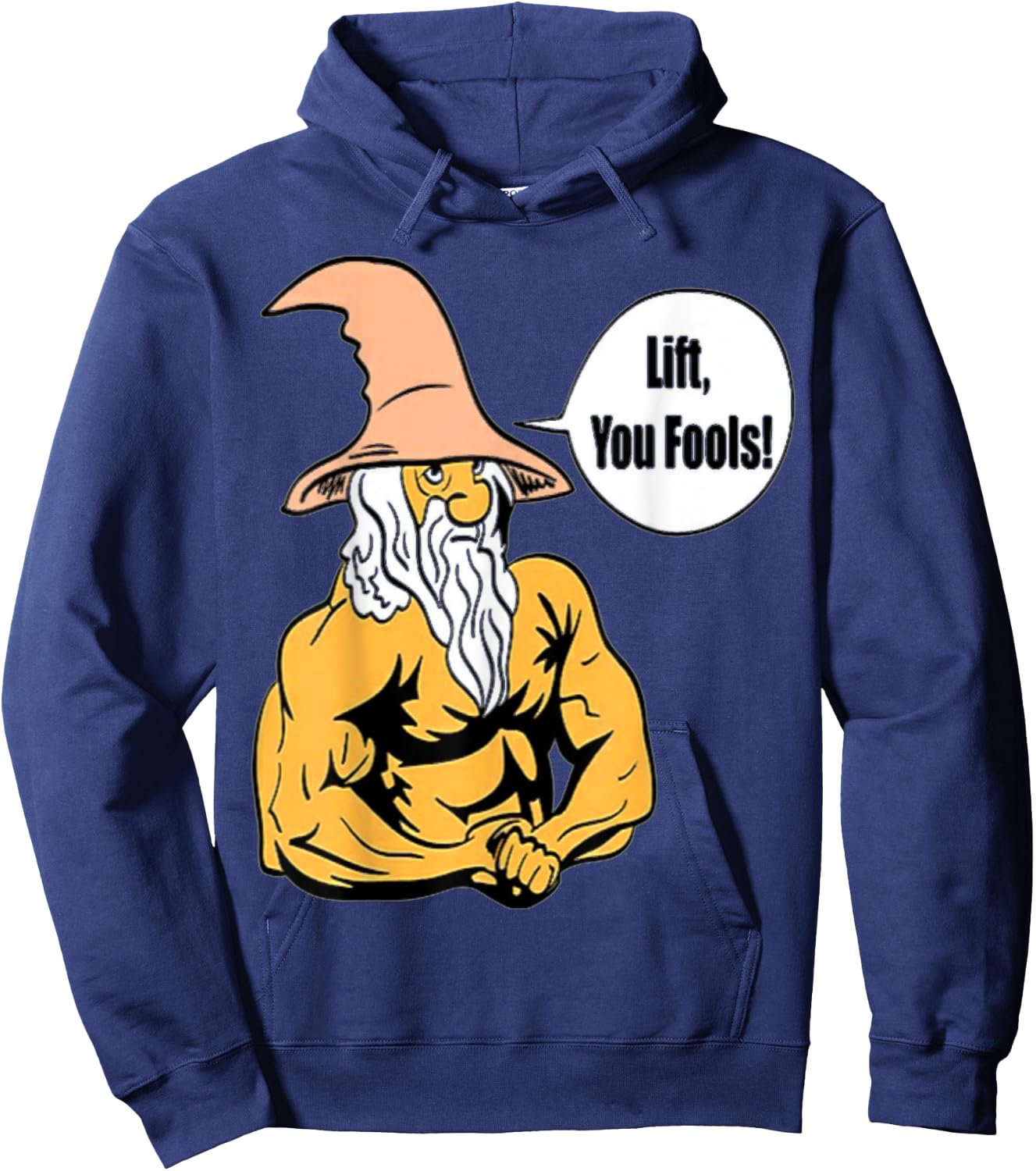 Funny Lifts you fools Weightlifting Bodybuilding Fitness Hoodie - Hoodie | Navy