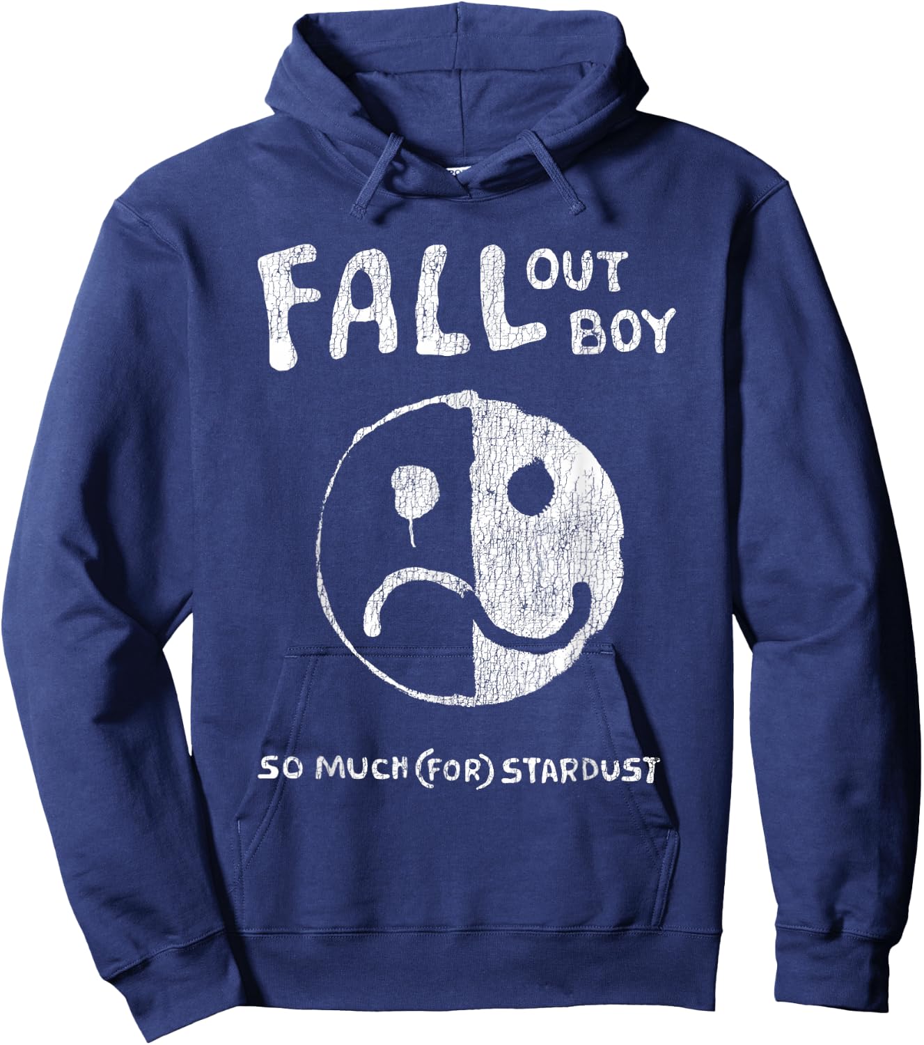 Fall Out Boy - Smile Frown Hoodie - Hoodie | Navy