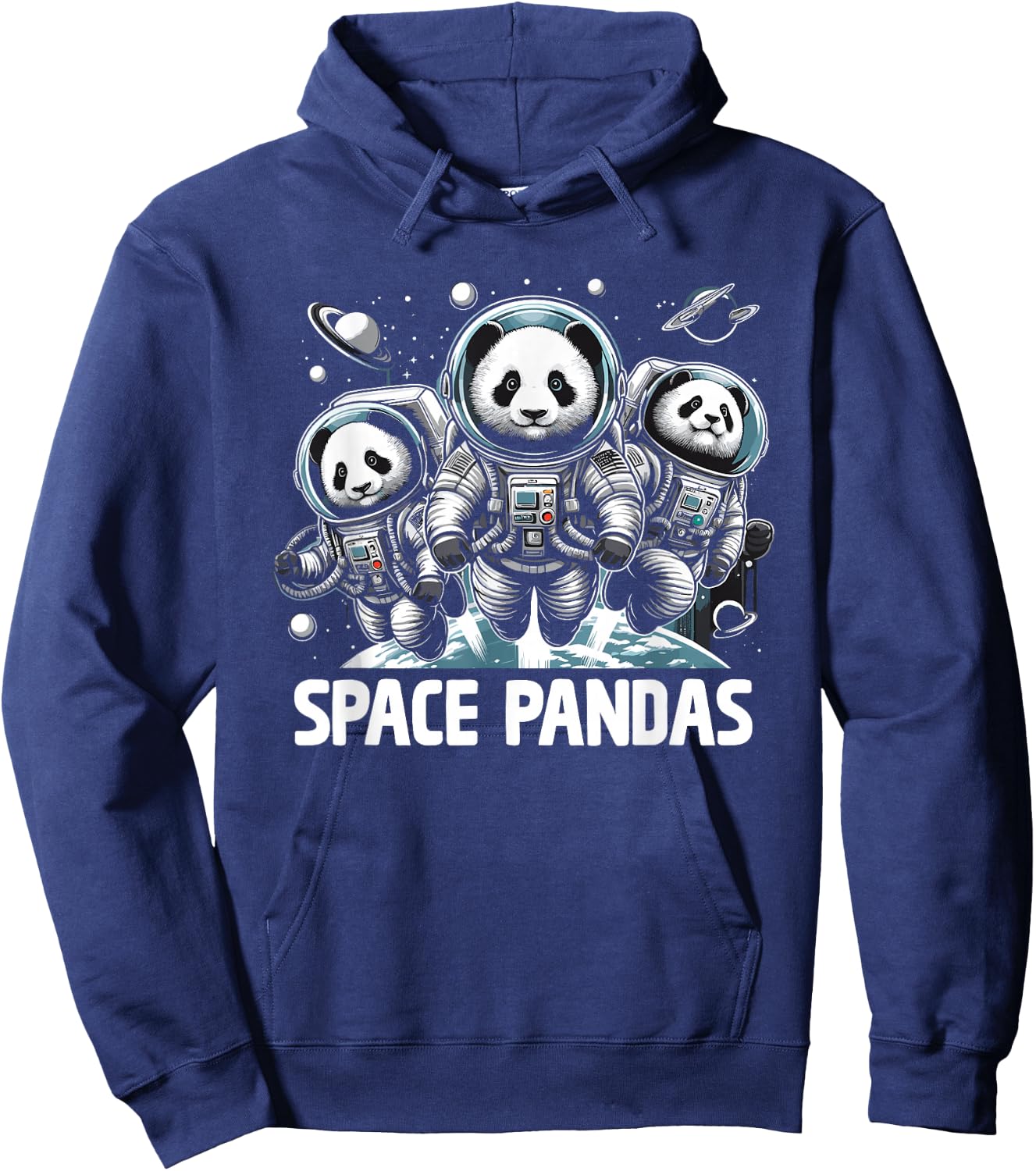Space Pandas Panda Bear Astronaut Lover Hoodie - Hoodie | Navy
