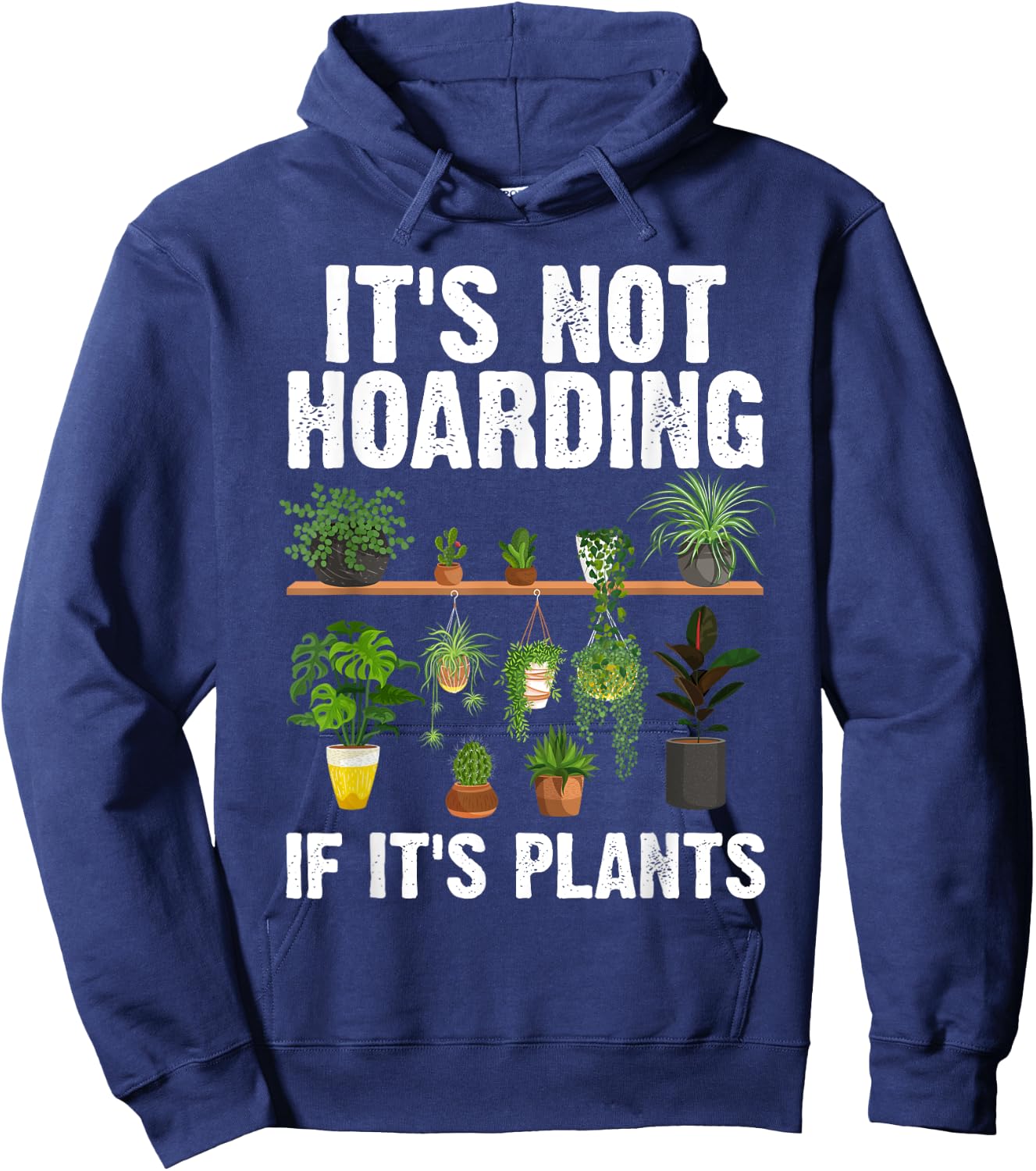 Funny Gardening Design Women Gardener Plant Lover Hoodie - Hoodie | Navy