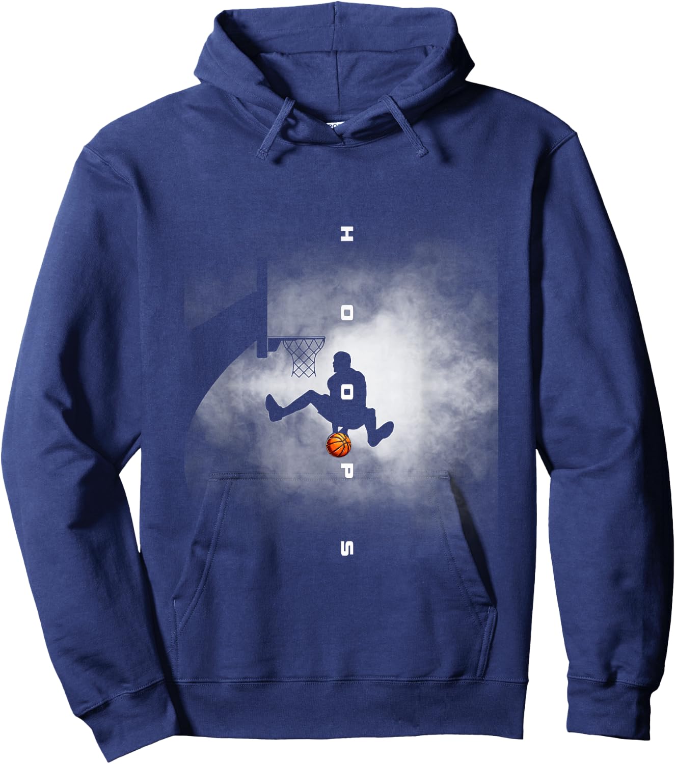 Hoops Basketball Apparel - Basketball Hoodie - Hoodie | Navy
