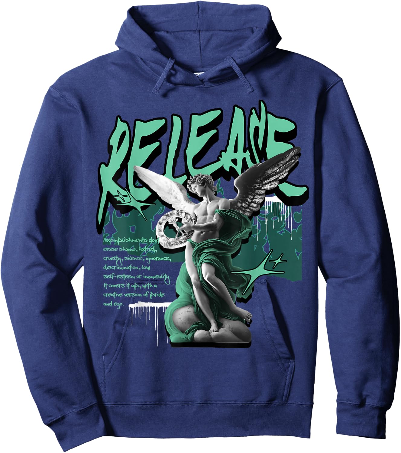 Release Retro Green Glow 1s Matching Women Hoodie - Hoodie | Navy