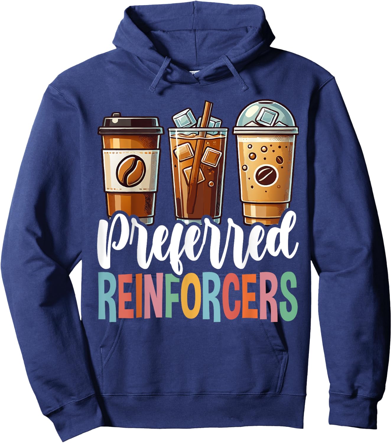 Preferred Reinforcers ABA Therapist ABA Therapy Hoodie - Hoodie | Navy