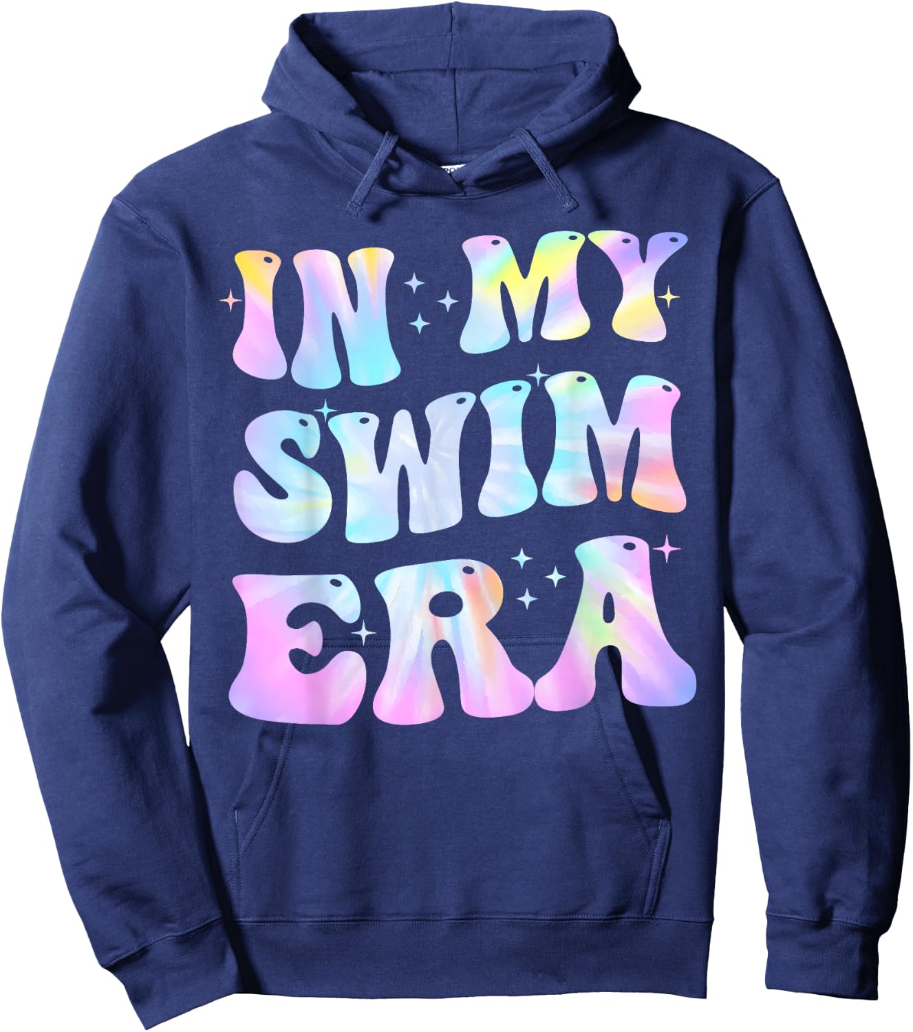 Retro In My Swim Era Swimming Swimmers Women Men Kids Hoodie - Hoodie | Navy