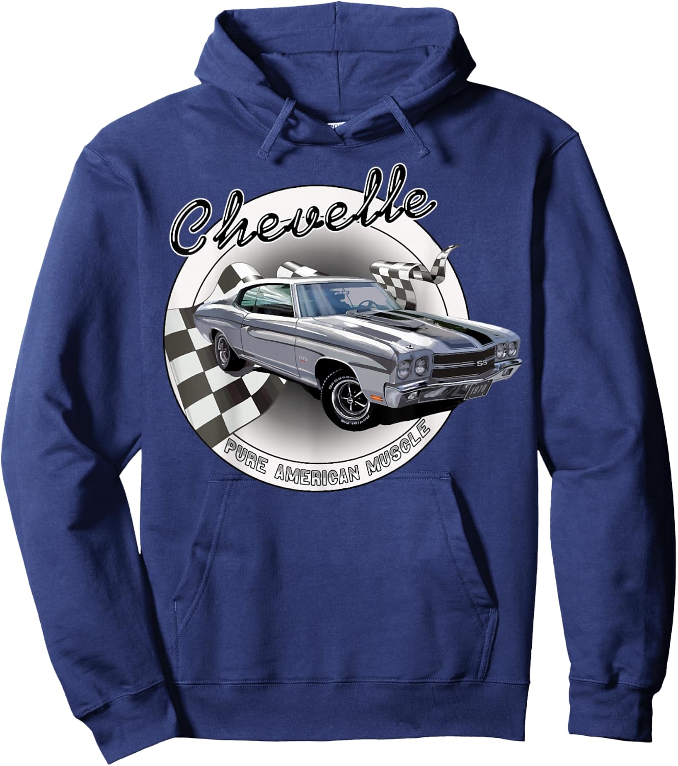 1970 70 Chevelle SS Cortez Silver Trending Chevys Muscle Car Hoodie - Hoodie | Navy