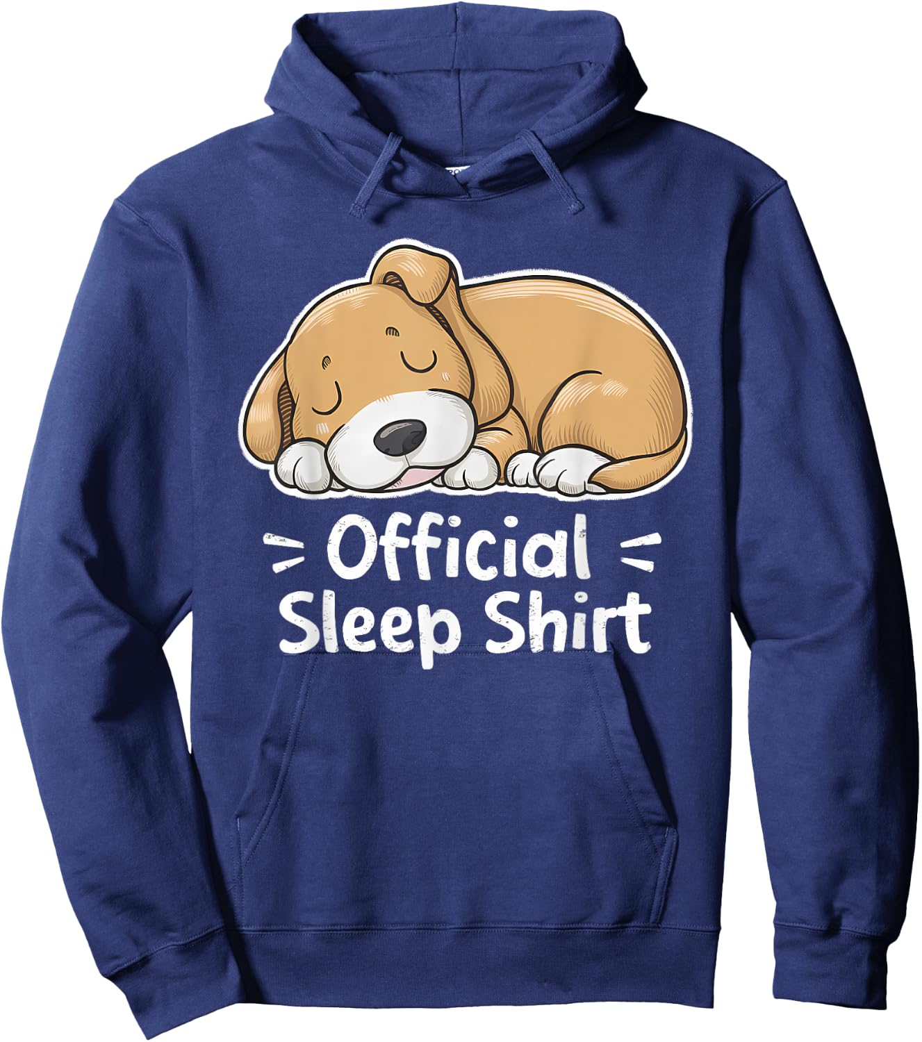 Official Sleep Shirt Dog Pajamas Nightgown Women Kids Hoodie - Hoodie | Navy