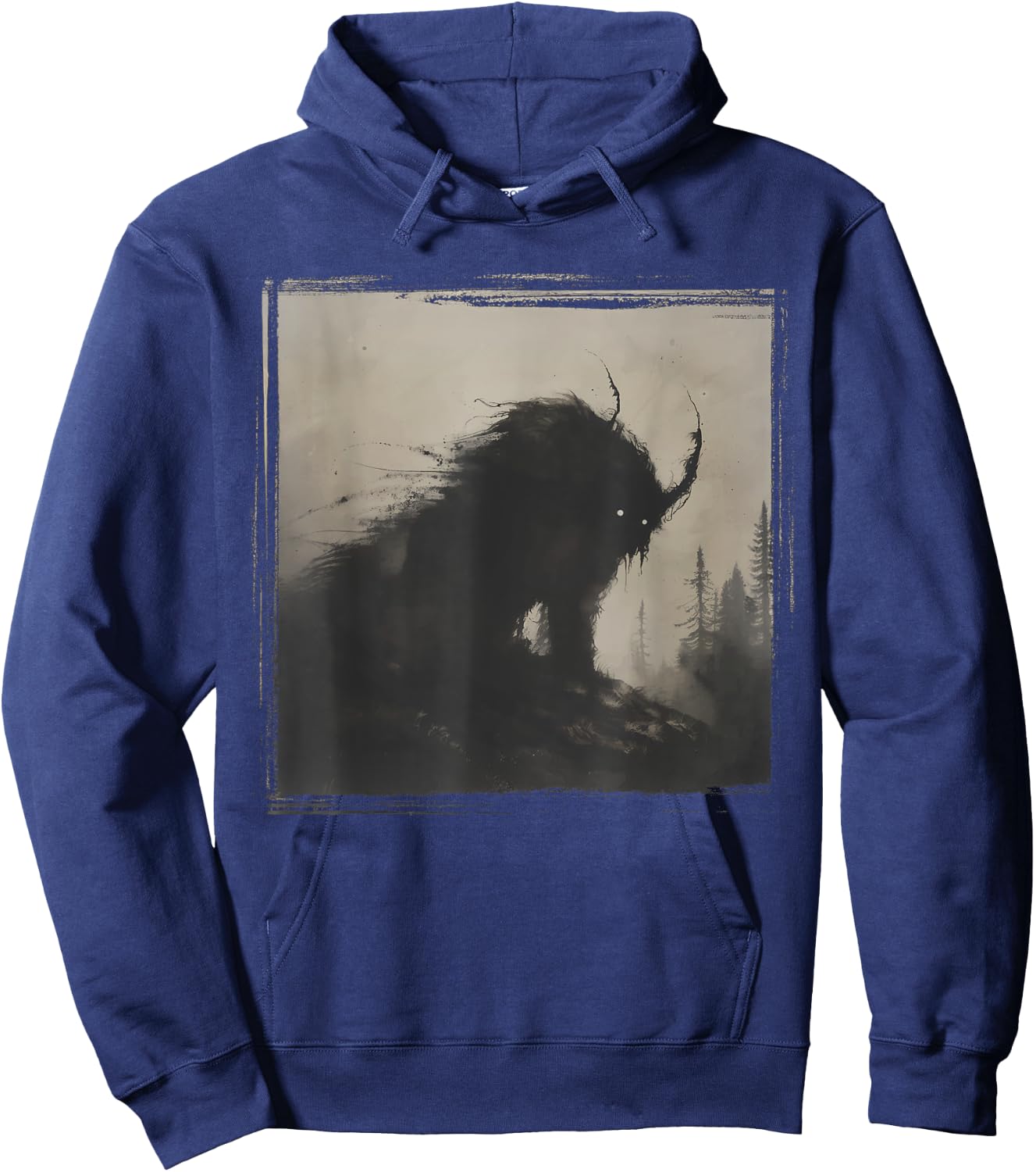 Dark Horror Nightmare Demonic Monster Gothic Alt Scary Art Hoodie - Hoodie | Navy