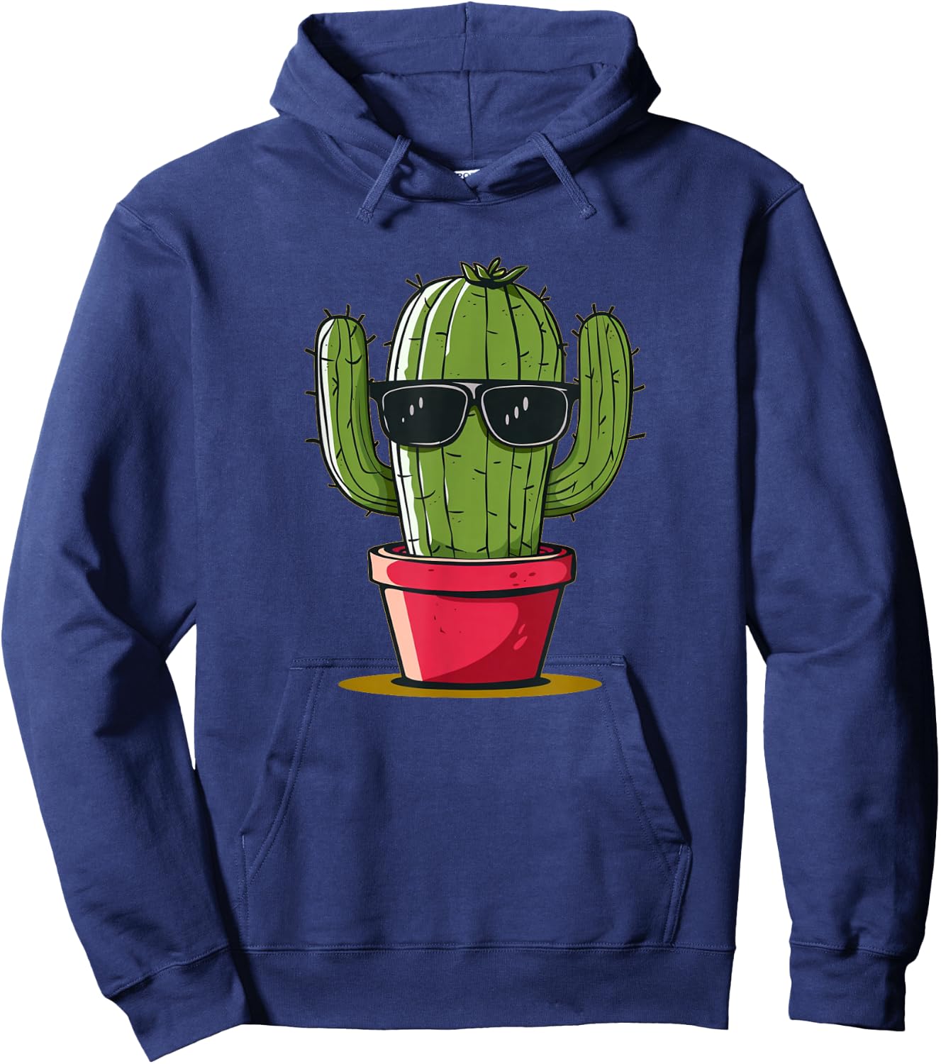 Awesome Sunglasses Cactus for Man and Woman Hoodie - Hoodie | Navy