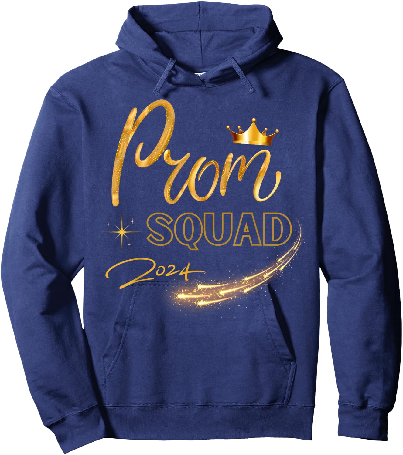 Prom Squad Graduate Class Of 2024 Party Matching Group Hoodie - Hoodie | Navy