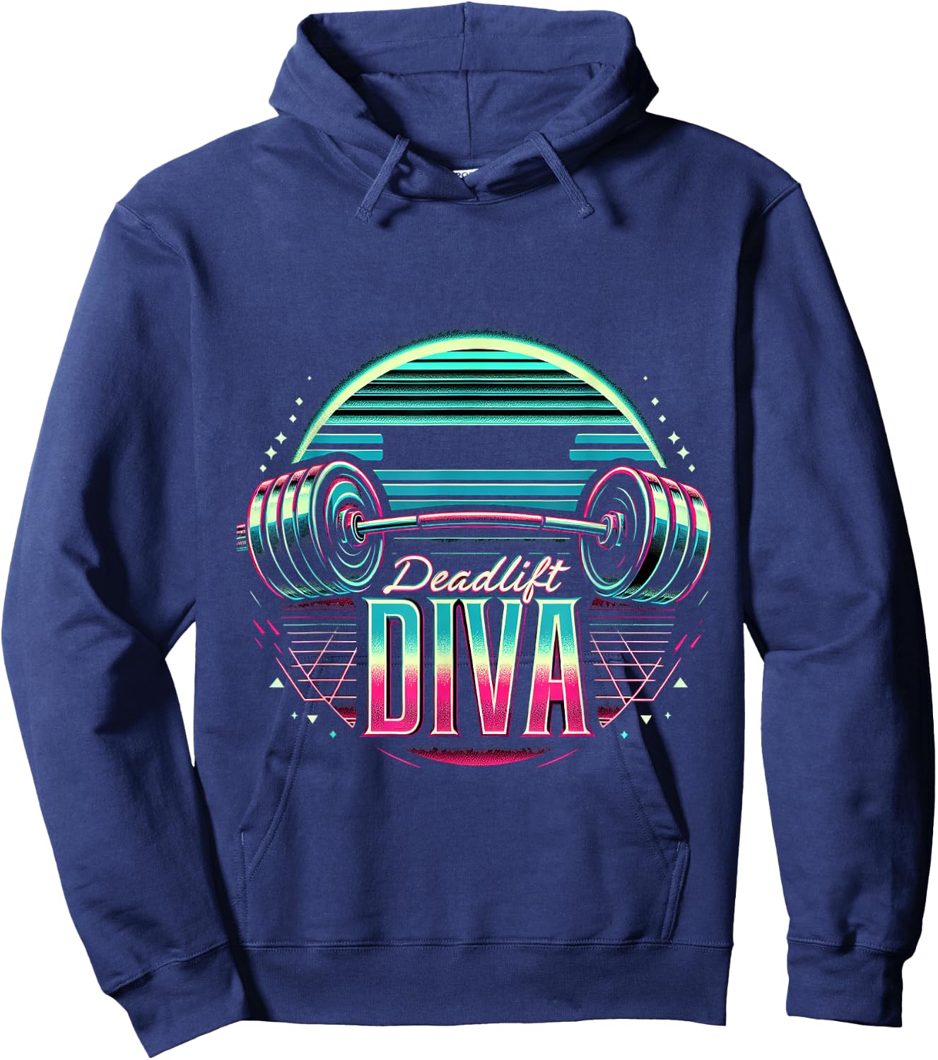 Deadlift Diva Hoodie - Hoodie | Navy