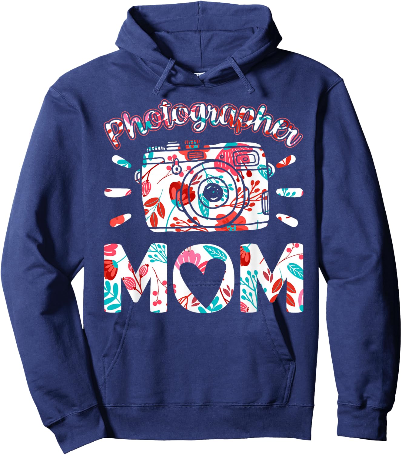 Photographer Mom Photography Mother Camera Mommy Mama Hoodie - Hoodie | Navy