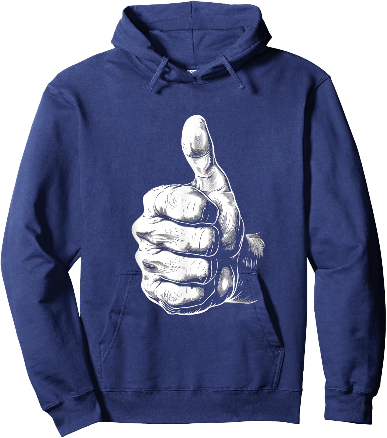 Thumbs Up Hoodie - Hoodie | Navy