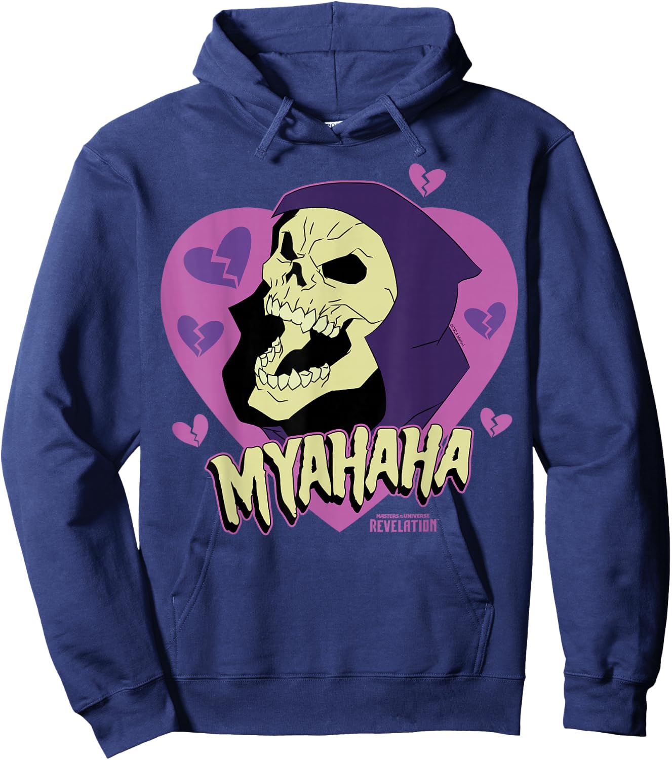 The Revelation of The Masters of The Universe - Skeletor Myahaha Hoodie - Hoodie | Navy