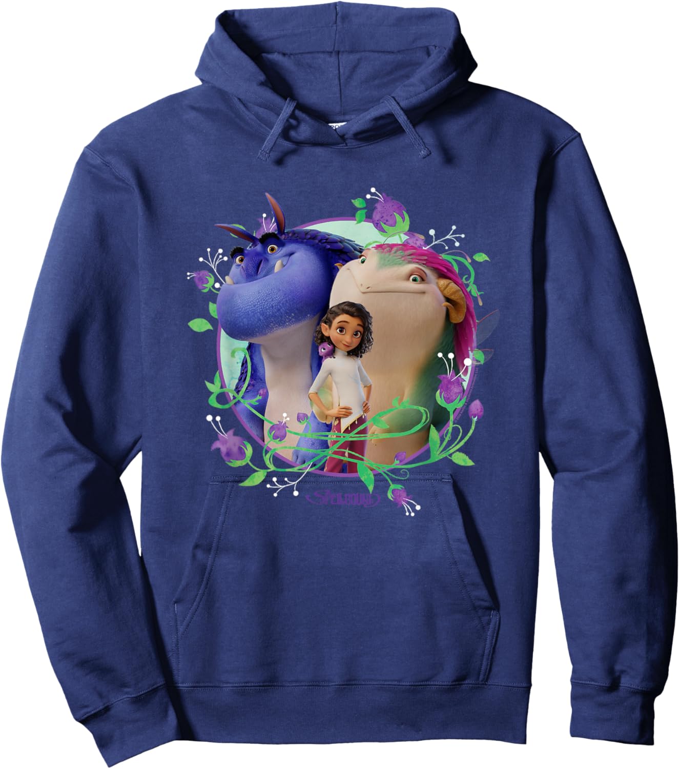 Spellbound Enchanted Floral Family Group Hoodie - Hoodie | Navy