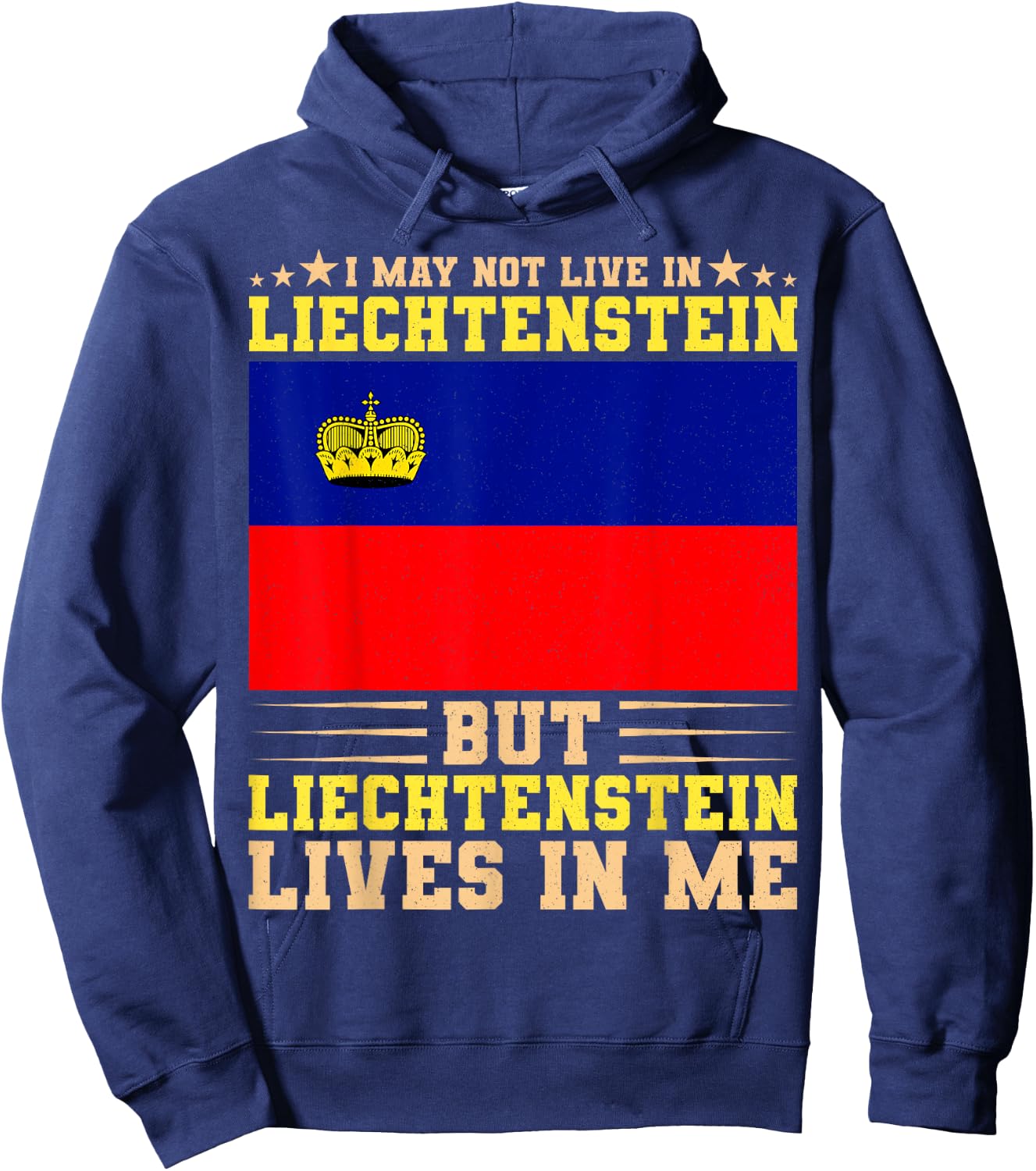 Liechtenstein Hoodie - Hoodie | Navy