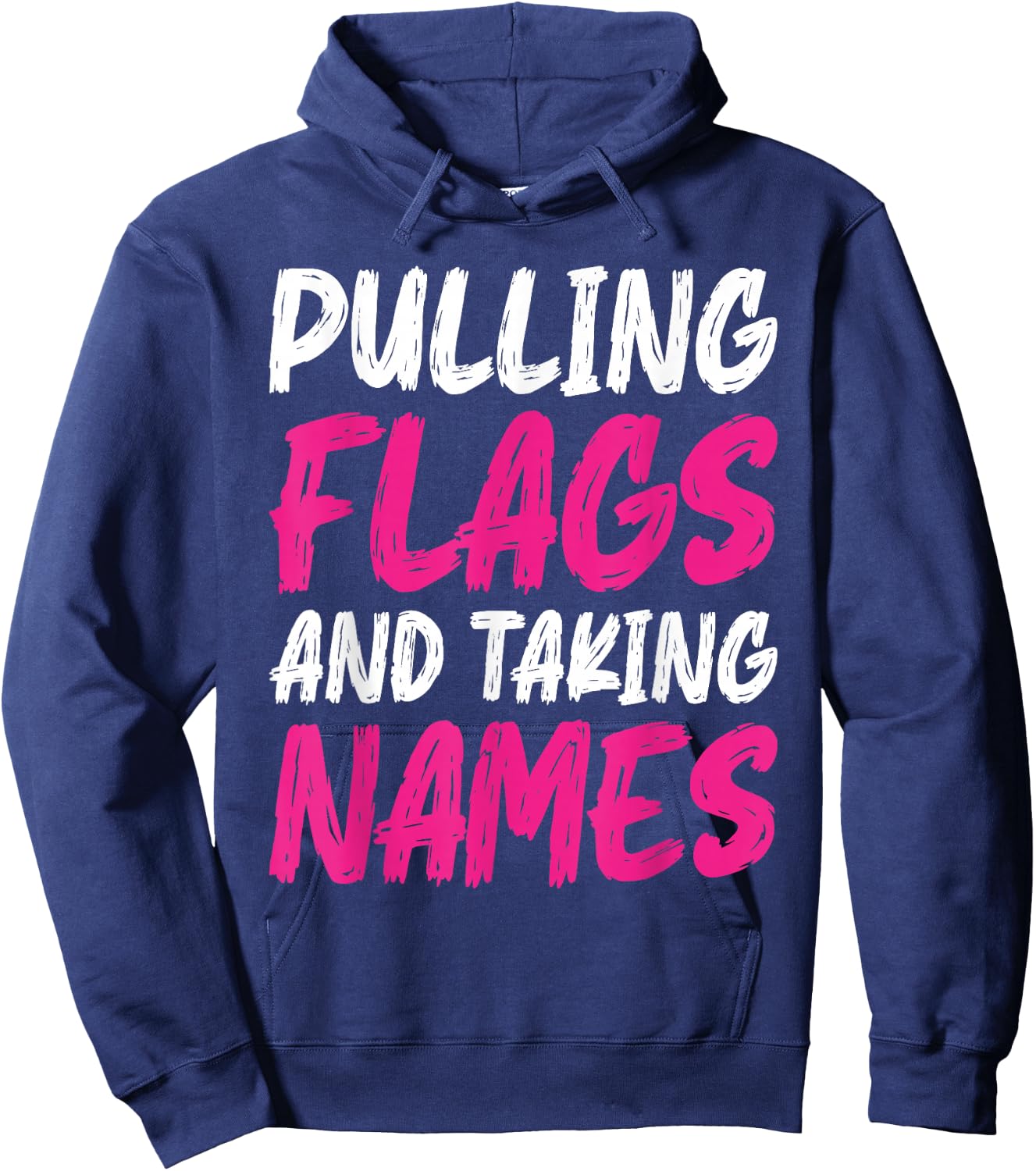 Flag Football Shirt and Girls Hoodie - Hoodie | Navy