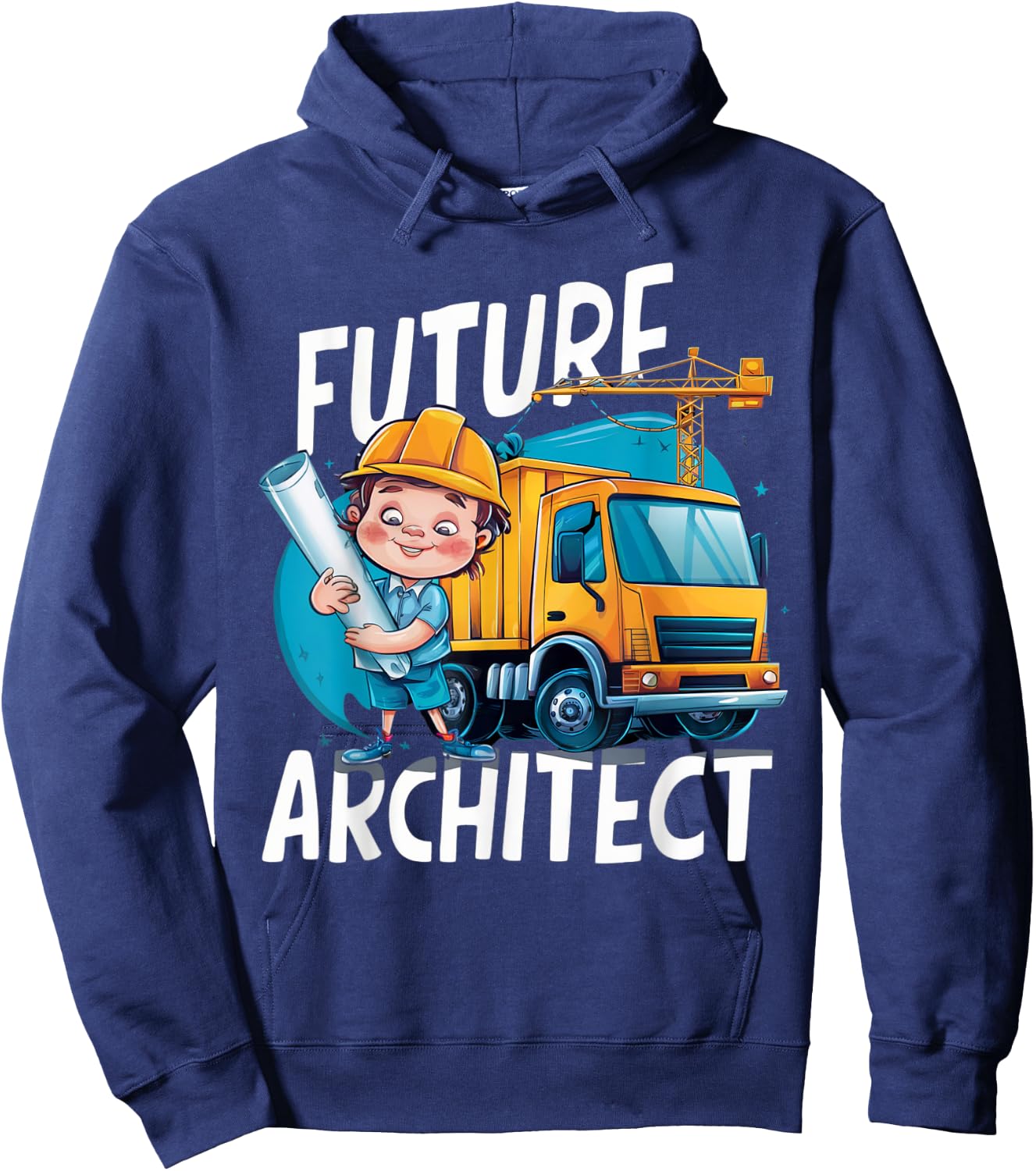 Future Architect Costume for Toddler Adults & Kids Hoodie - Hoodie | Navy