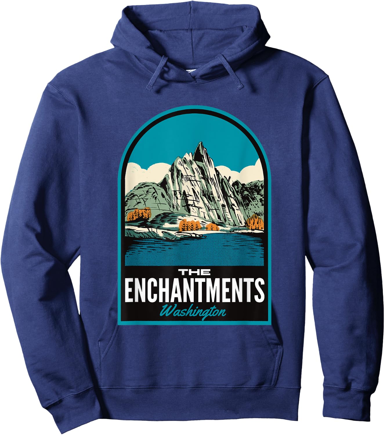 The Enchantments Washington Hoodie - Hoodie | Navy
