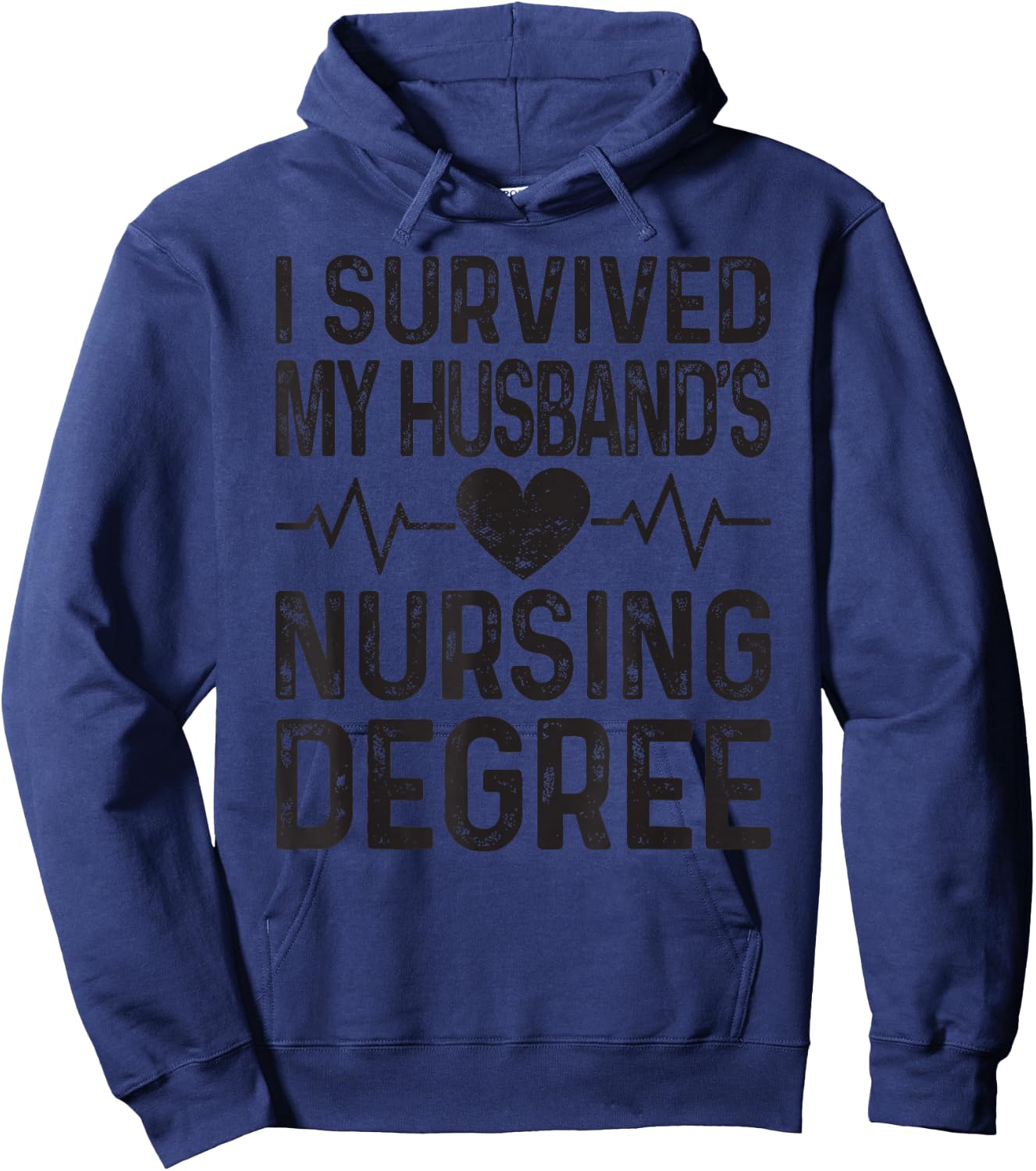 Ich Habe Den Abschluss Der Krankenpfleger [German Language] Hoodie - Hoodie | Navy