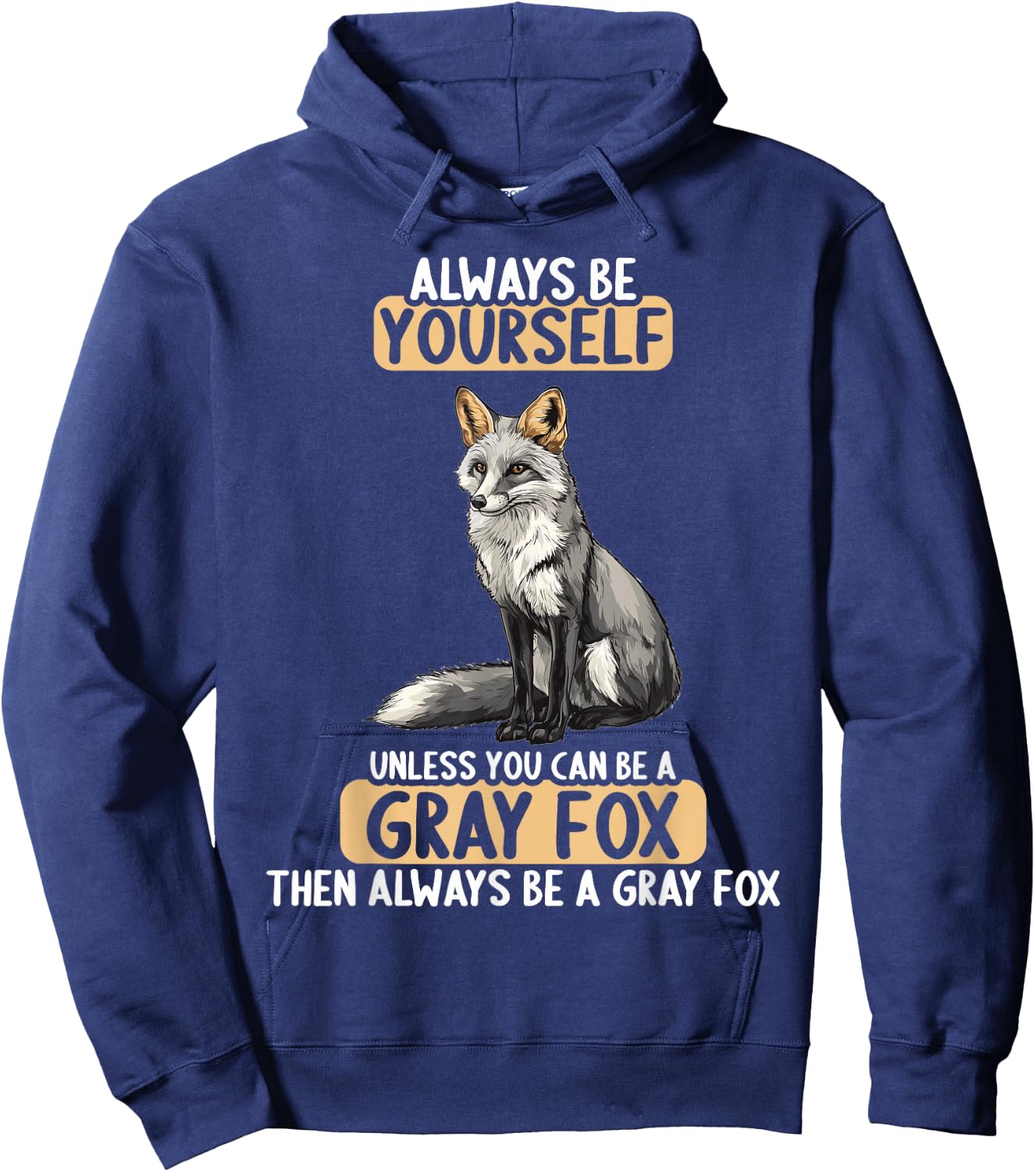 Gray Foxes Gray Fox Hoodie - Hoodie | Navy