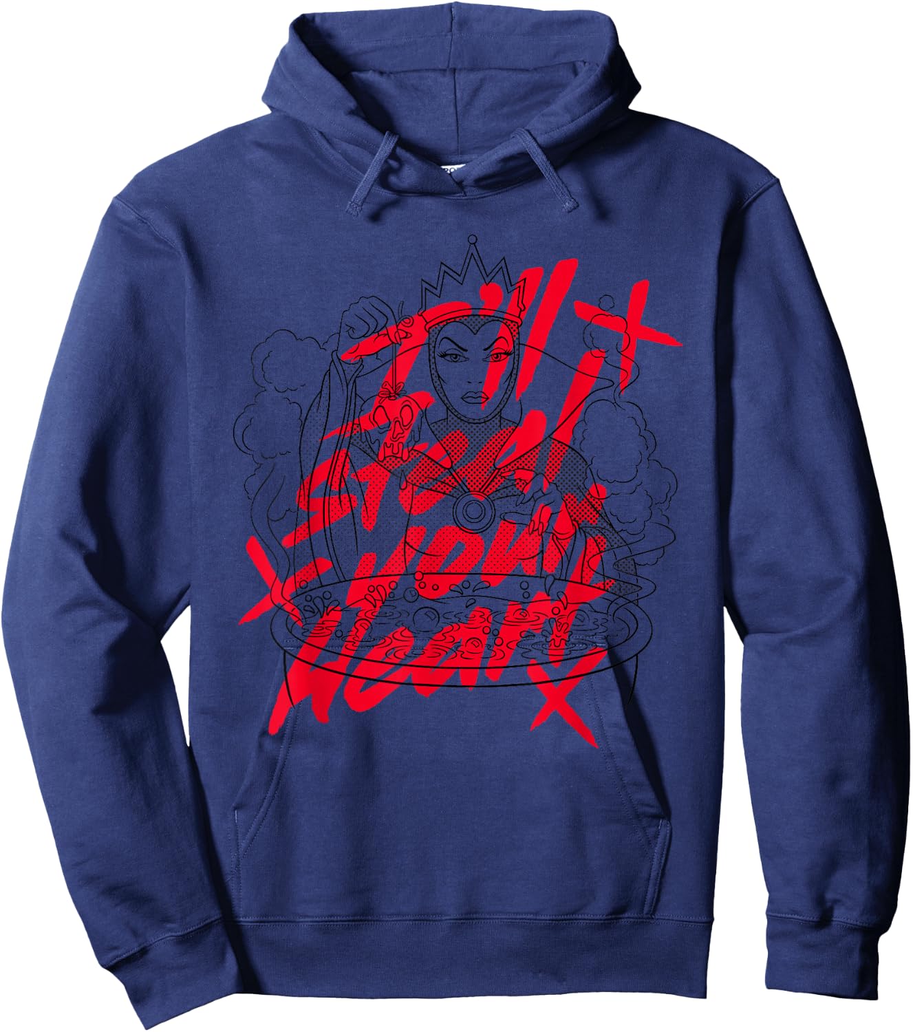 Disney Villains Evil Queen I'll Steal Your Heart Hoodie - Hoodie | Navy